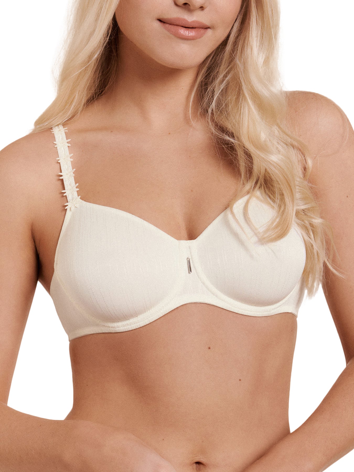 Soutien-gorge armaturé Gracia bonnets B à E ivoire Lisca