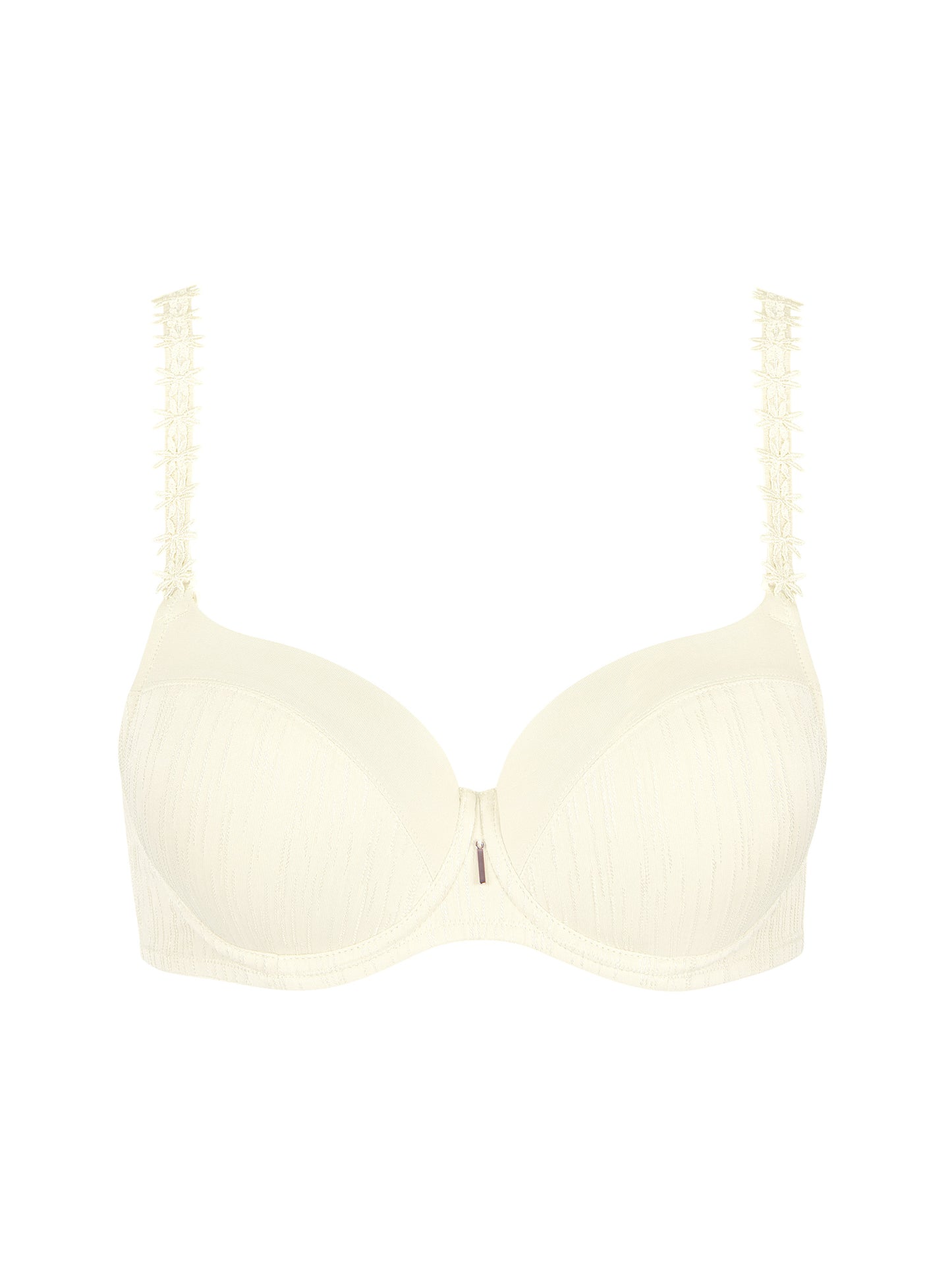 Soutien-gorge préformé Gracia bonnets F à H ivoire Lisca
