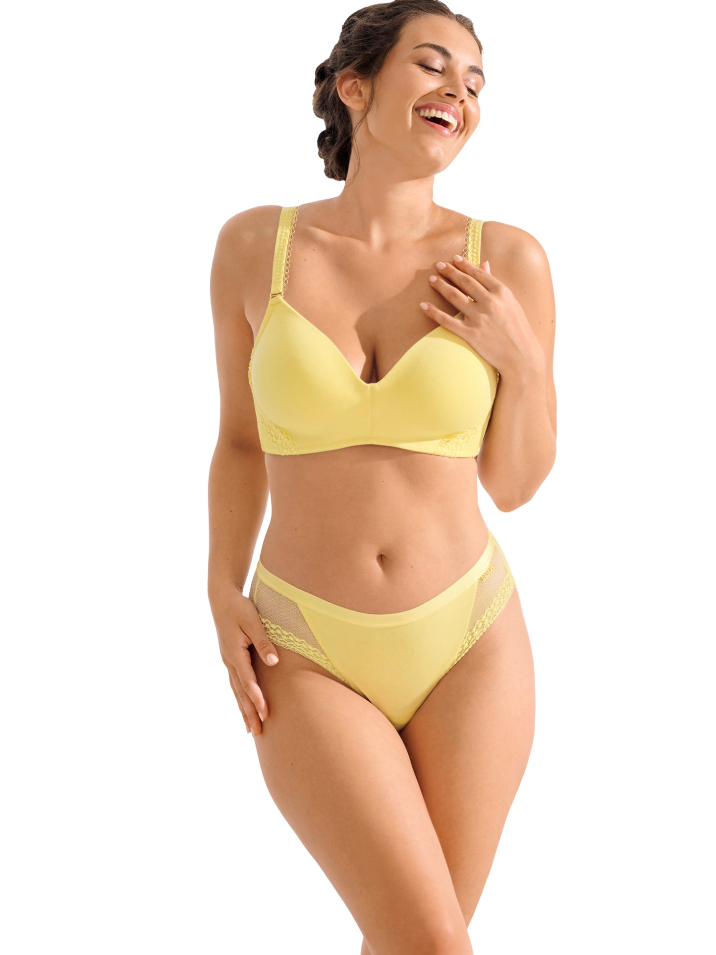 Soutien-gorge préformé sans armatures POMPEYA Lisca