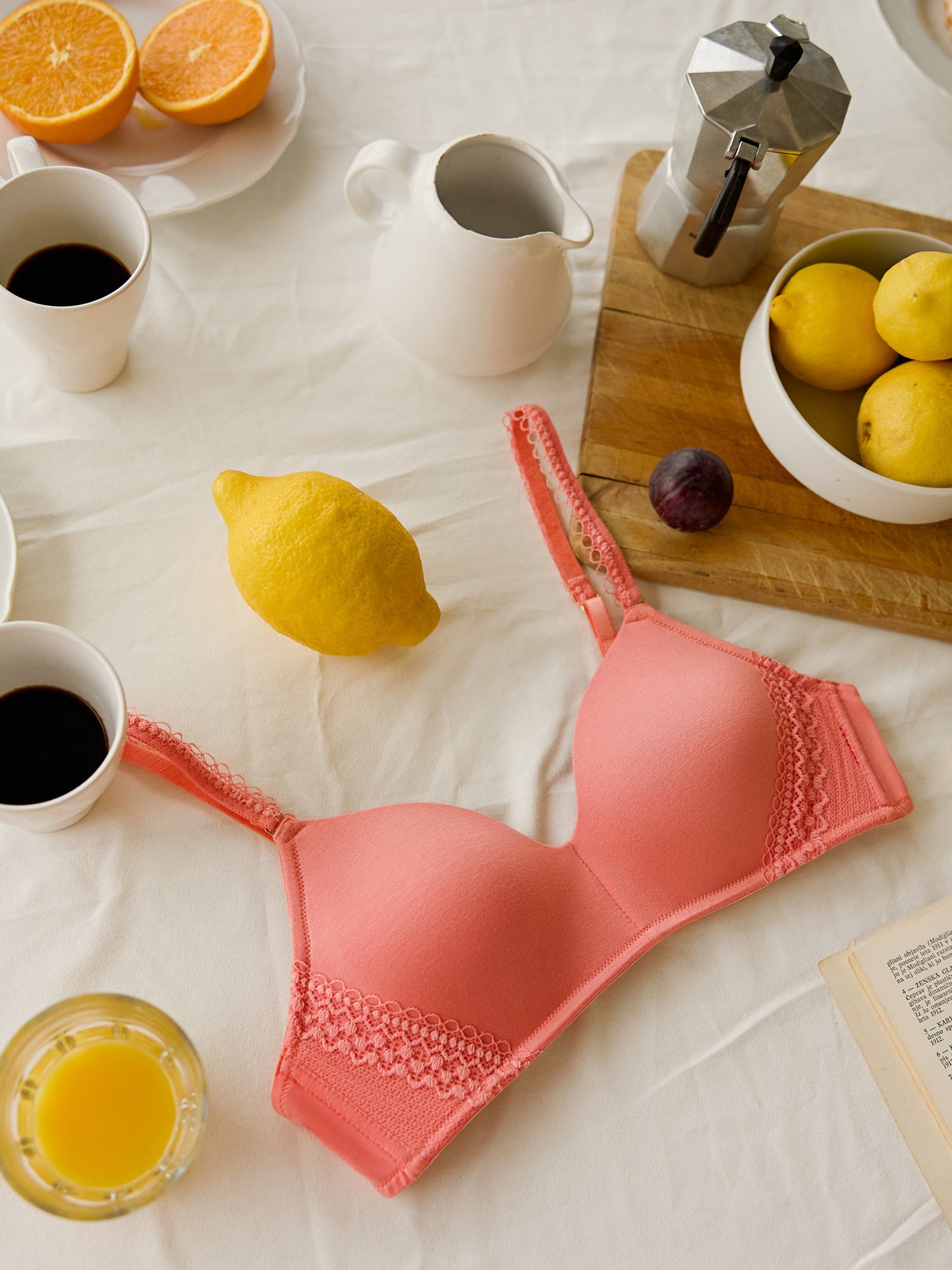 Soutien-gorge préformé sans armatures POMPEYA Lisca