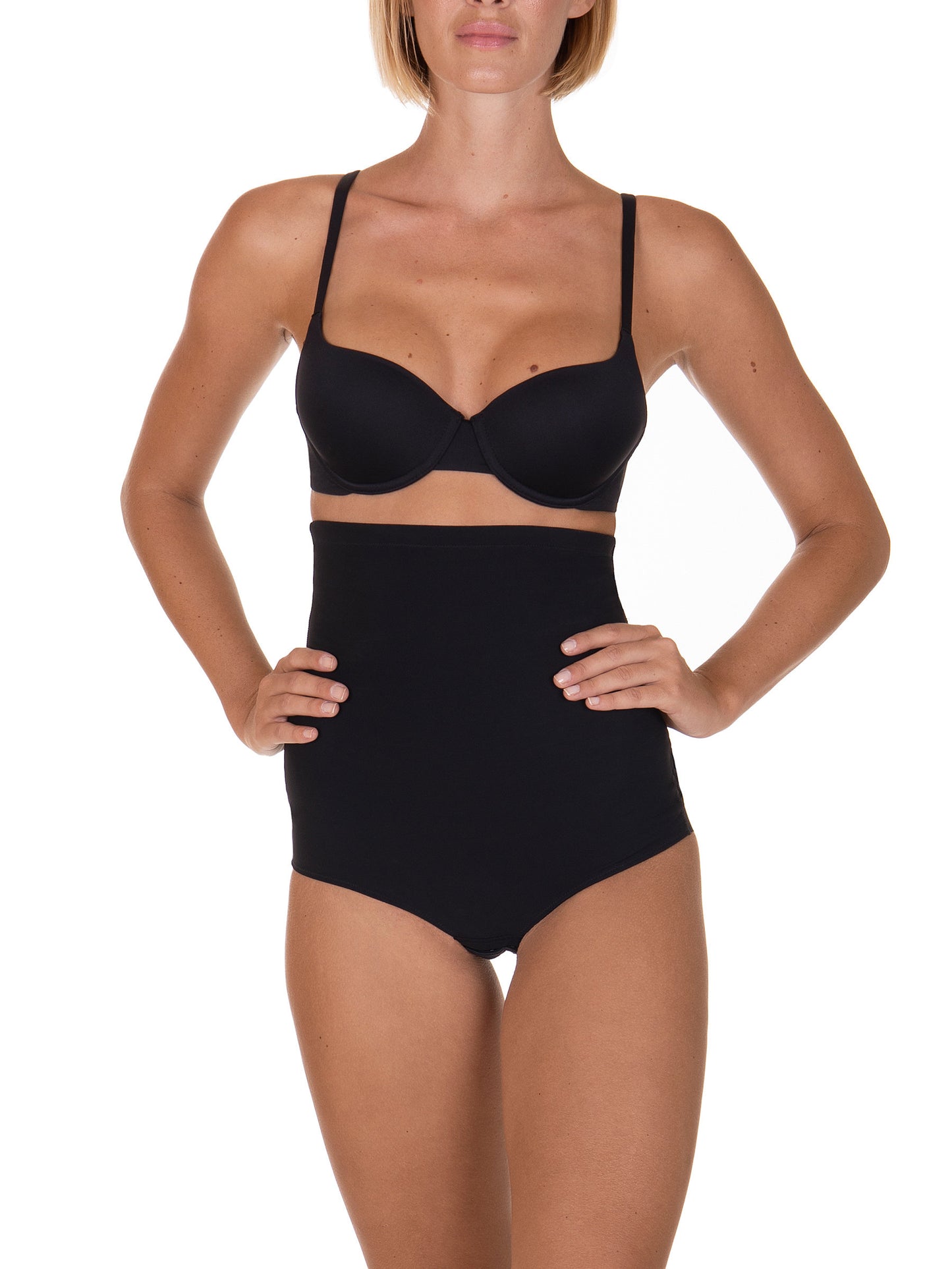 Panty bodyliner Bella noir Lisca