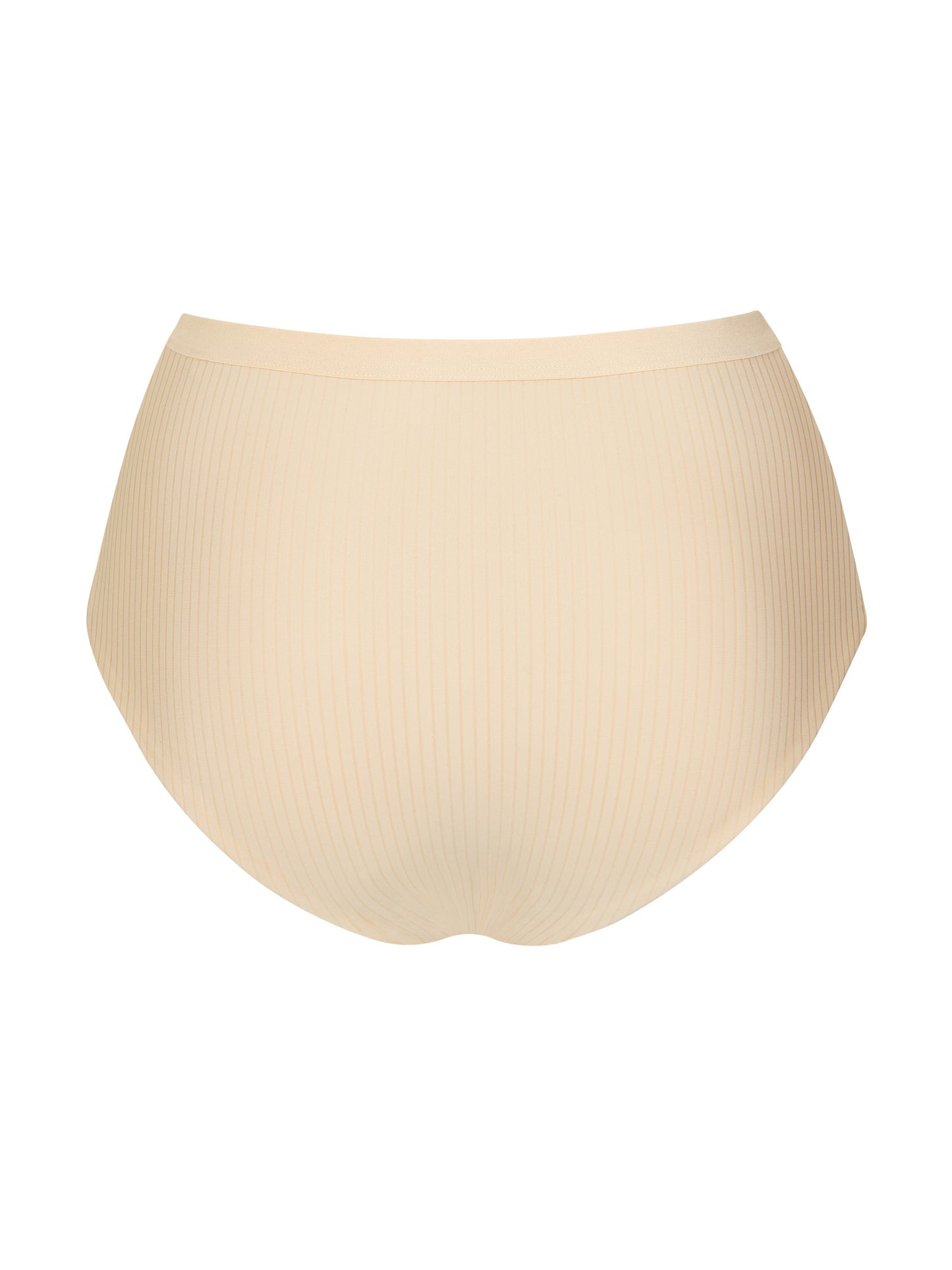 Slip à taille haute Laura Lisca Beige