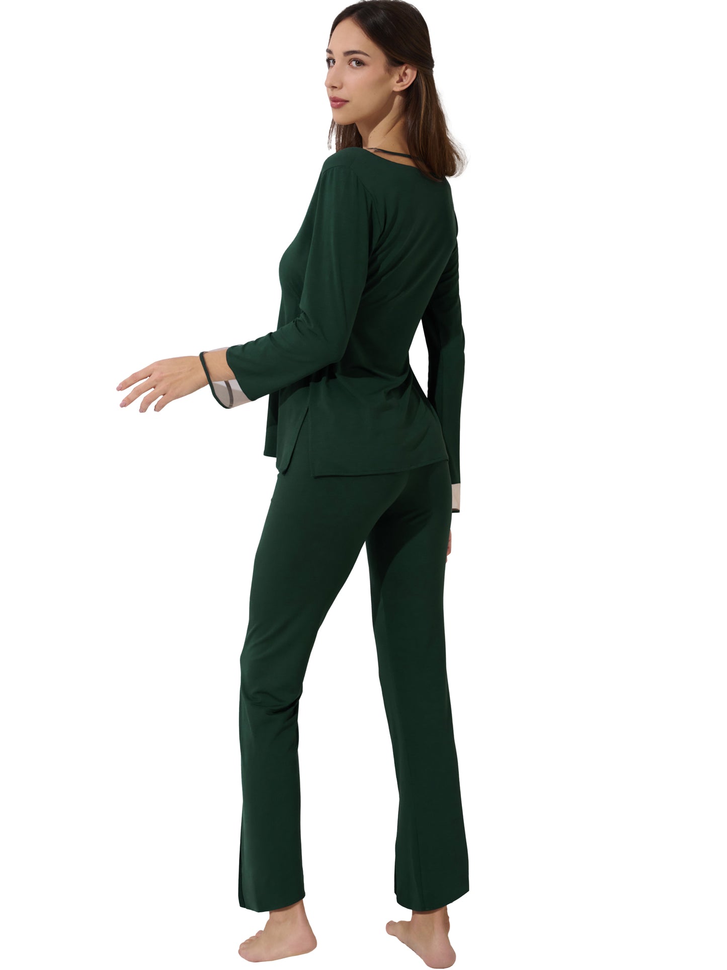 Pyjama pantalon top manches longues Gloriosa Lisca