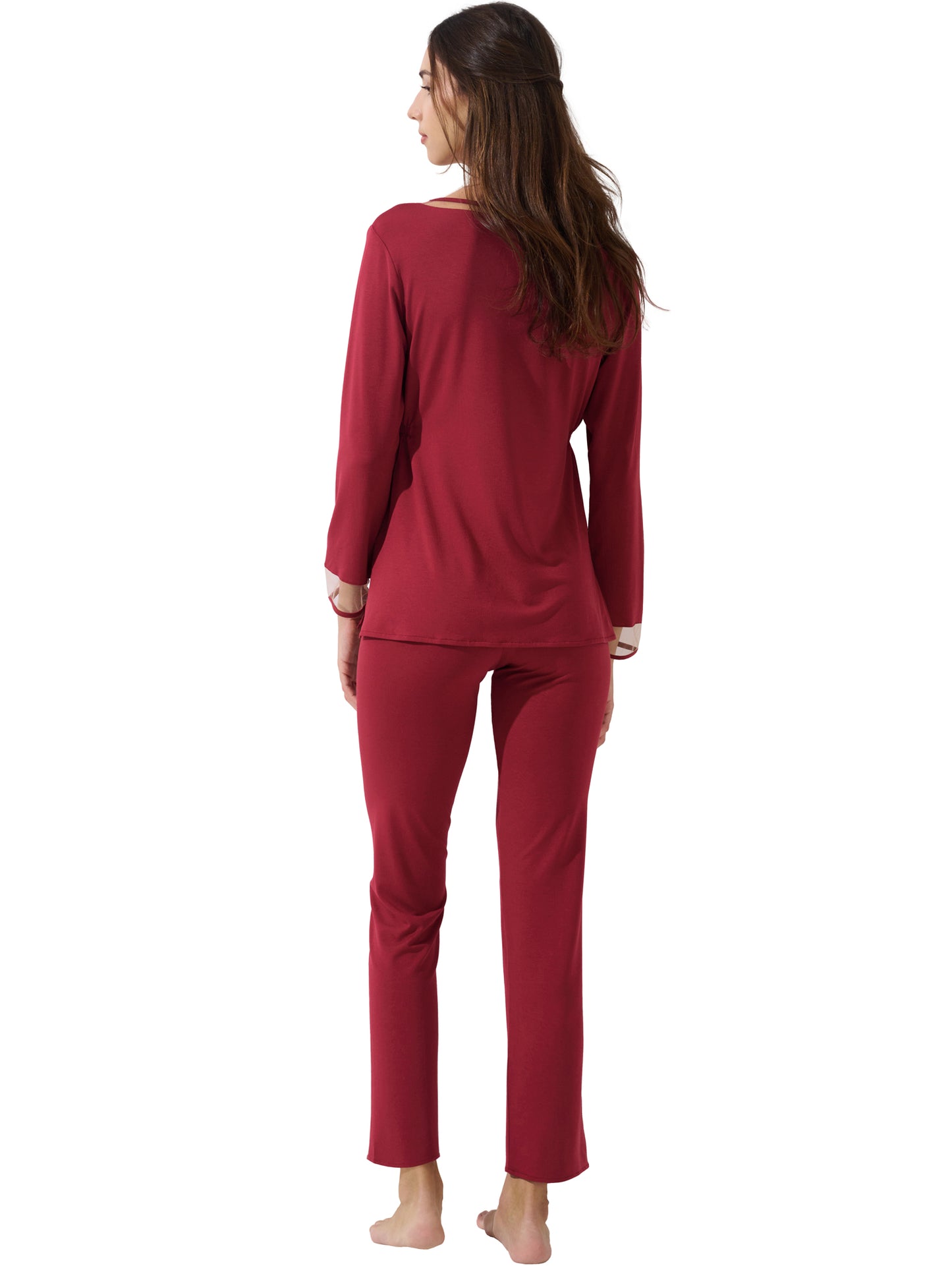 Pyjama pantalon top manches longues Gloriosa Lisca