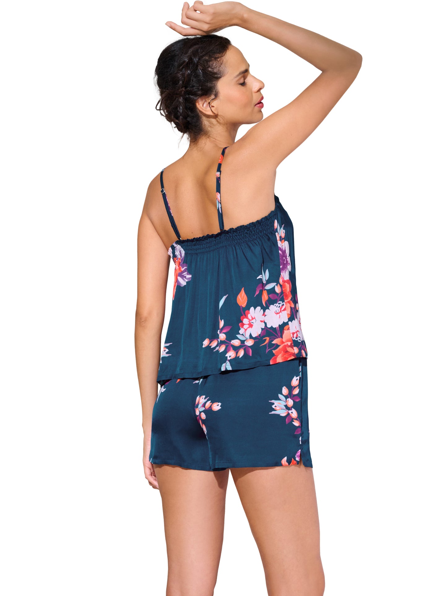 Haut pyjama caraco fines bretelles AMARYLLIS Lisca