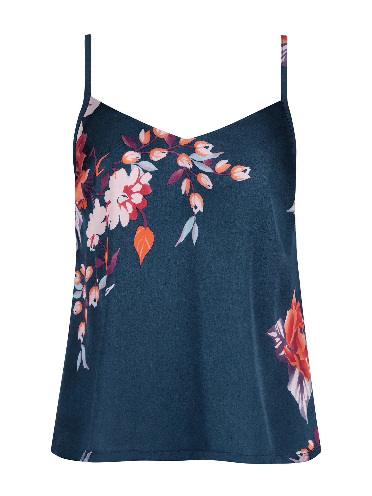 Haut pyjama caraco fines bretelles AMARYLLIS Lisca