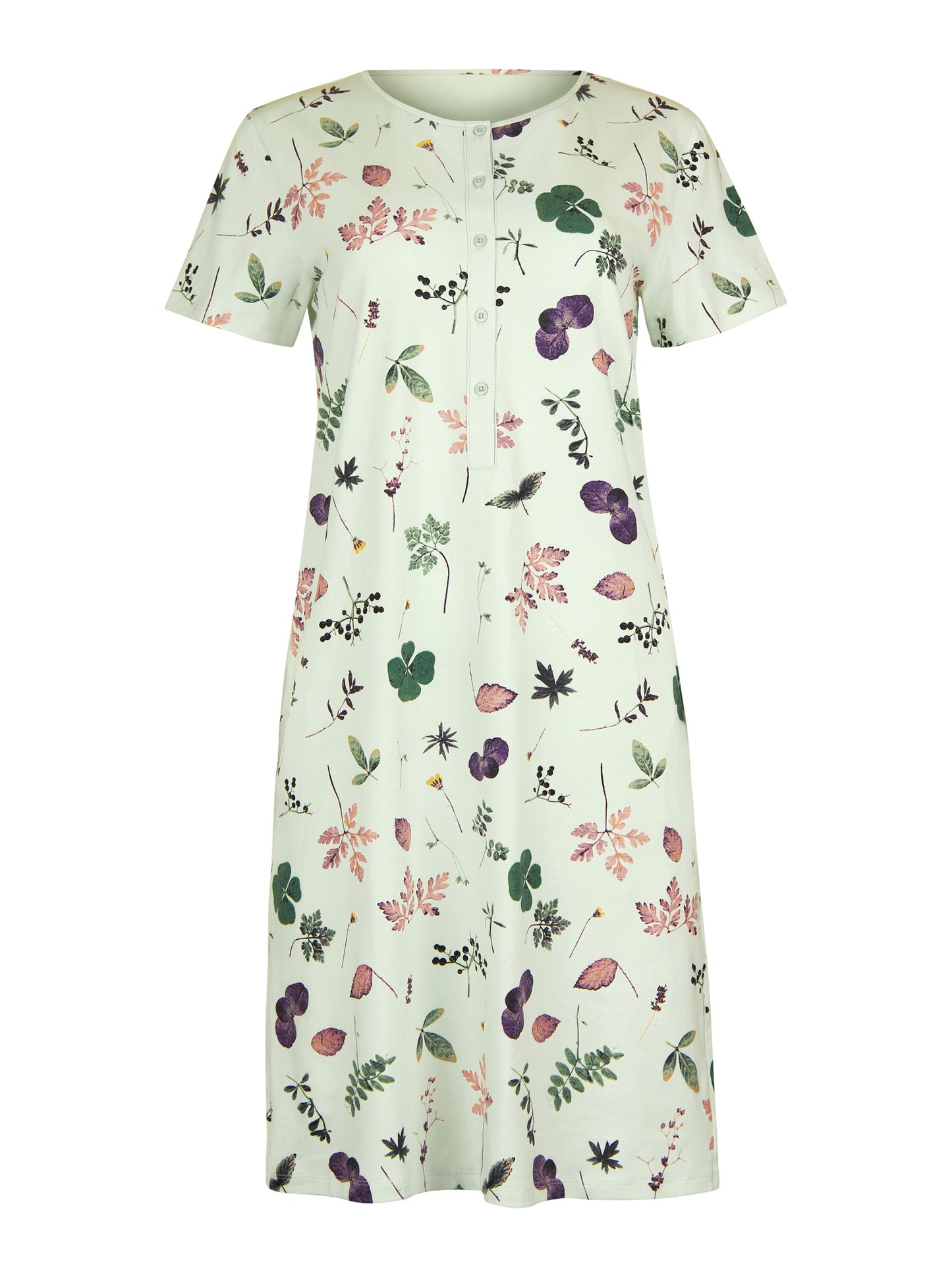 Chemise de nuit manches courtes POMPEYA Lisca