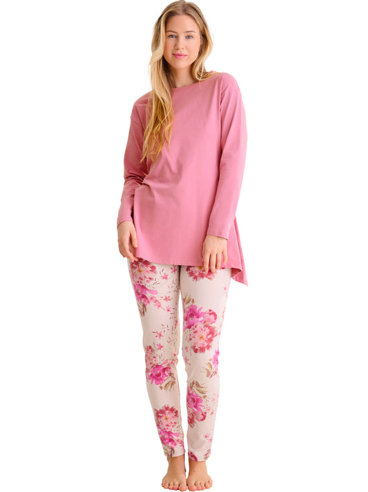 Pyjama leggings tunique manches longues ROBIN Lisca