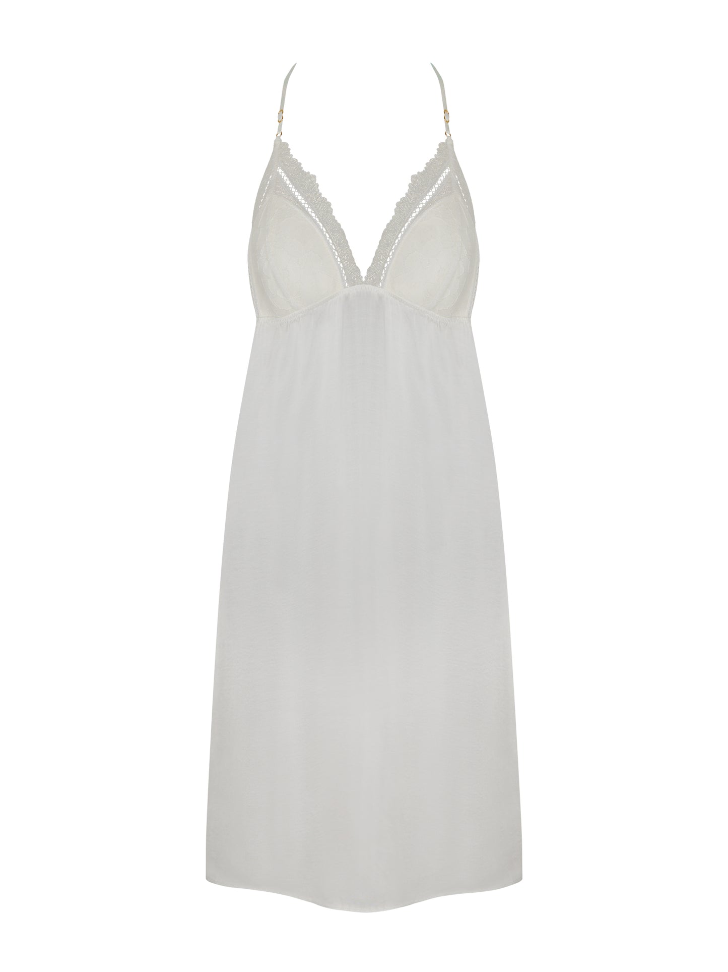 Nuisette satinée AGATHA MARIAGE Selmark