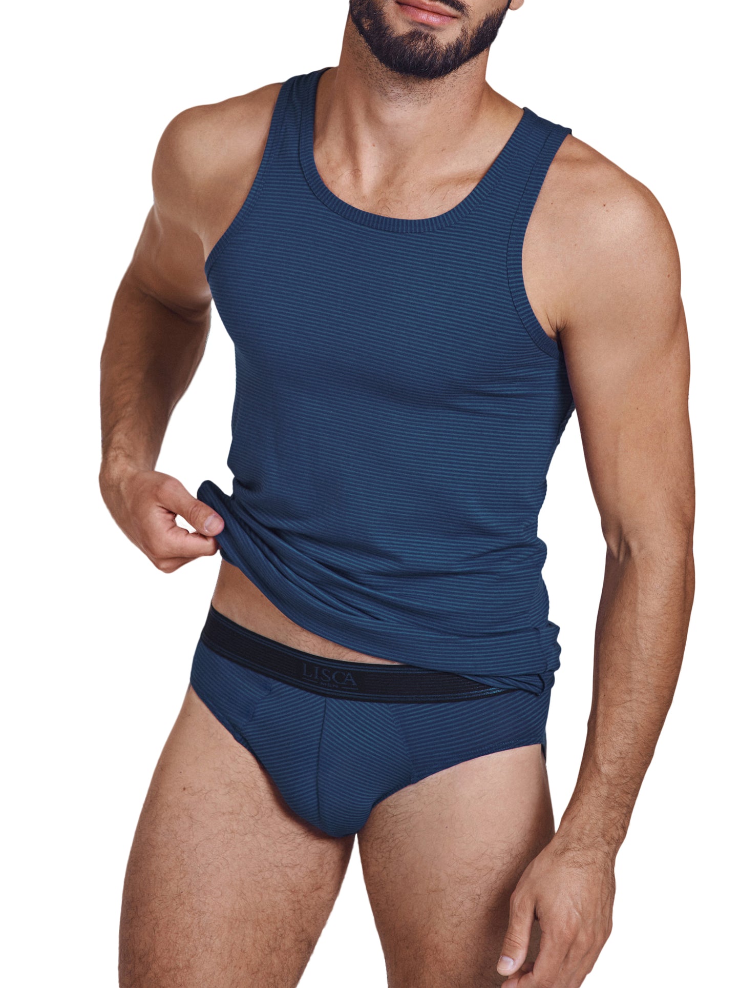 Slip Zeus bleu Lisca Men