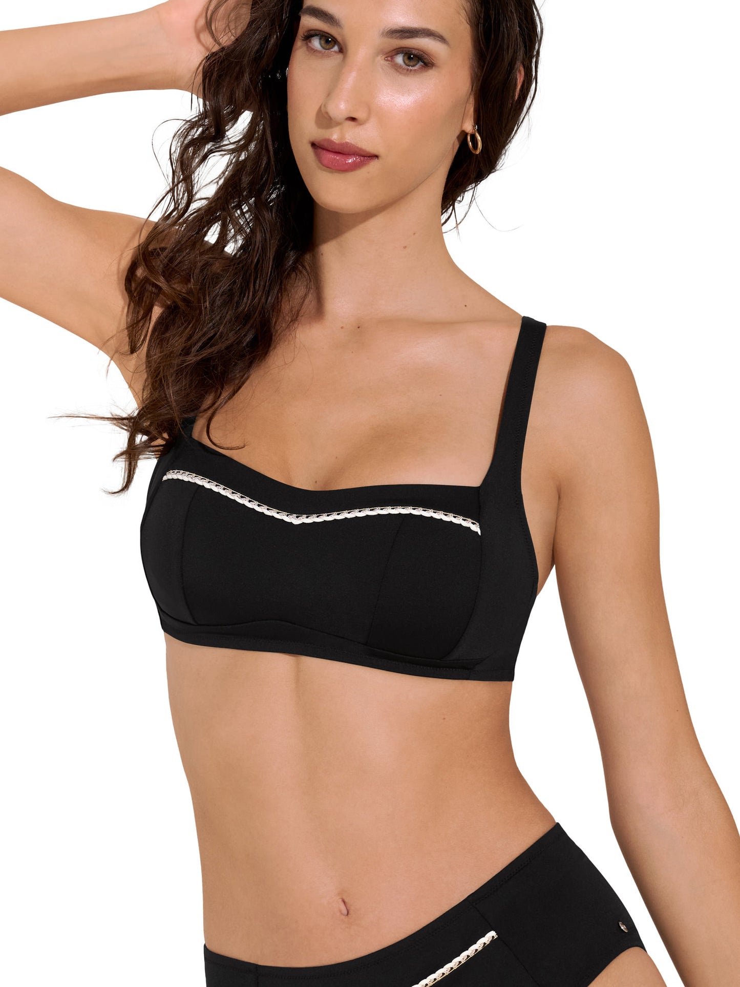Haut maillot de bain shapewear sans armatures Union Island Lisca