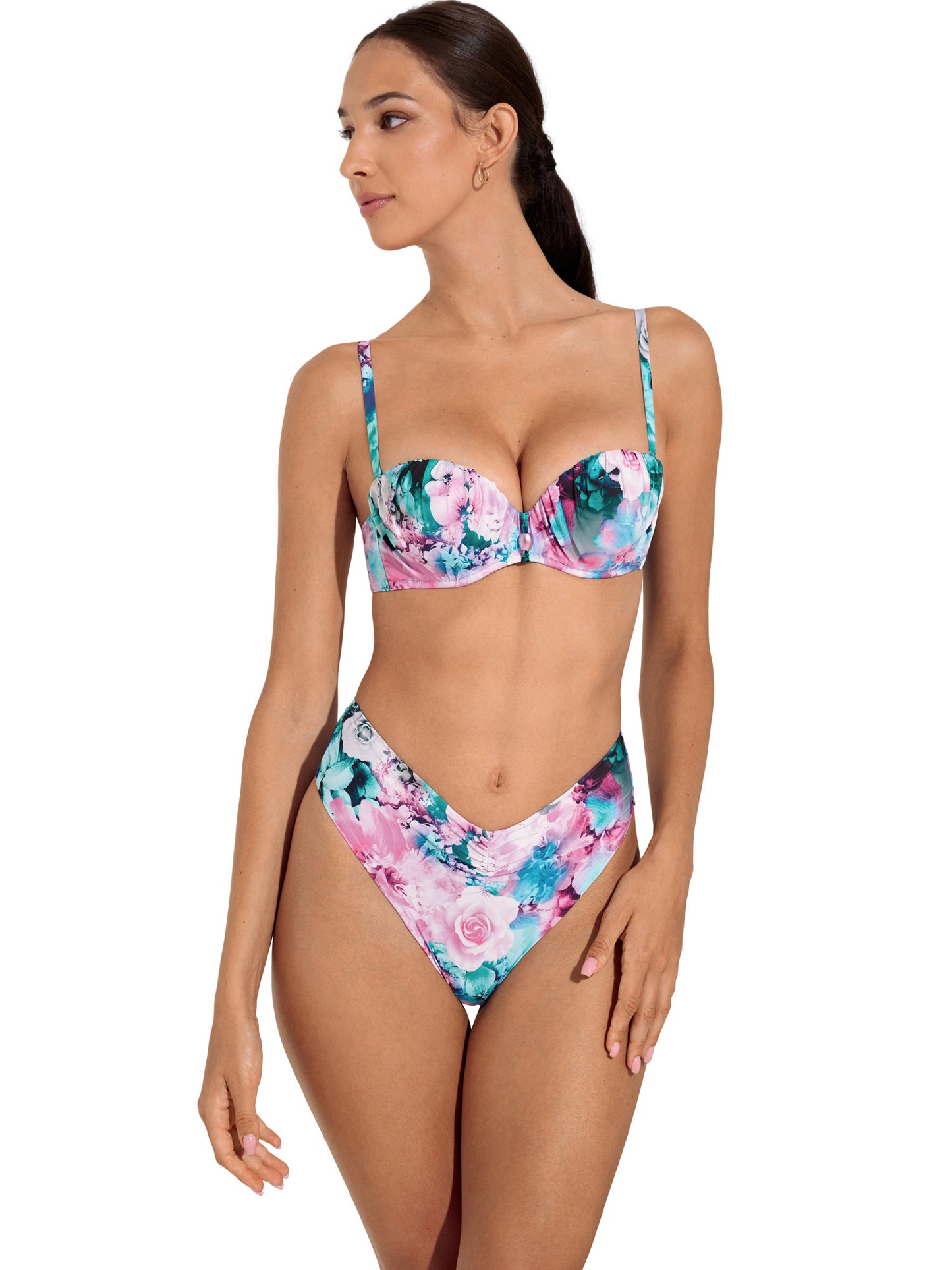 Haut maillot de bain bandeau balconnet préformé Japan Lisca