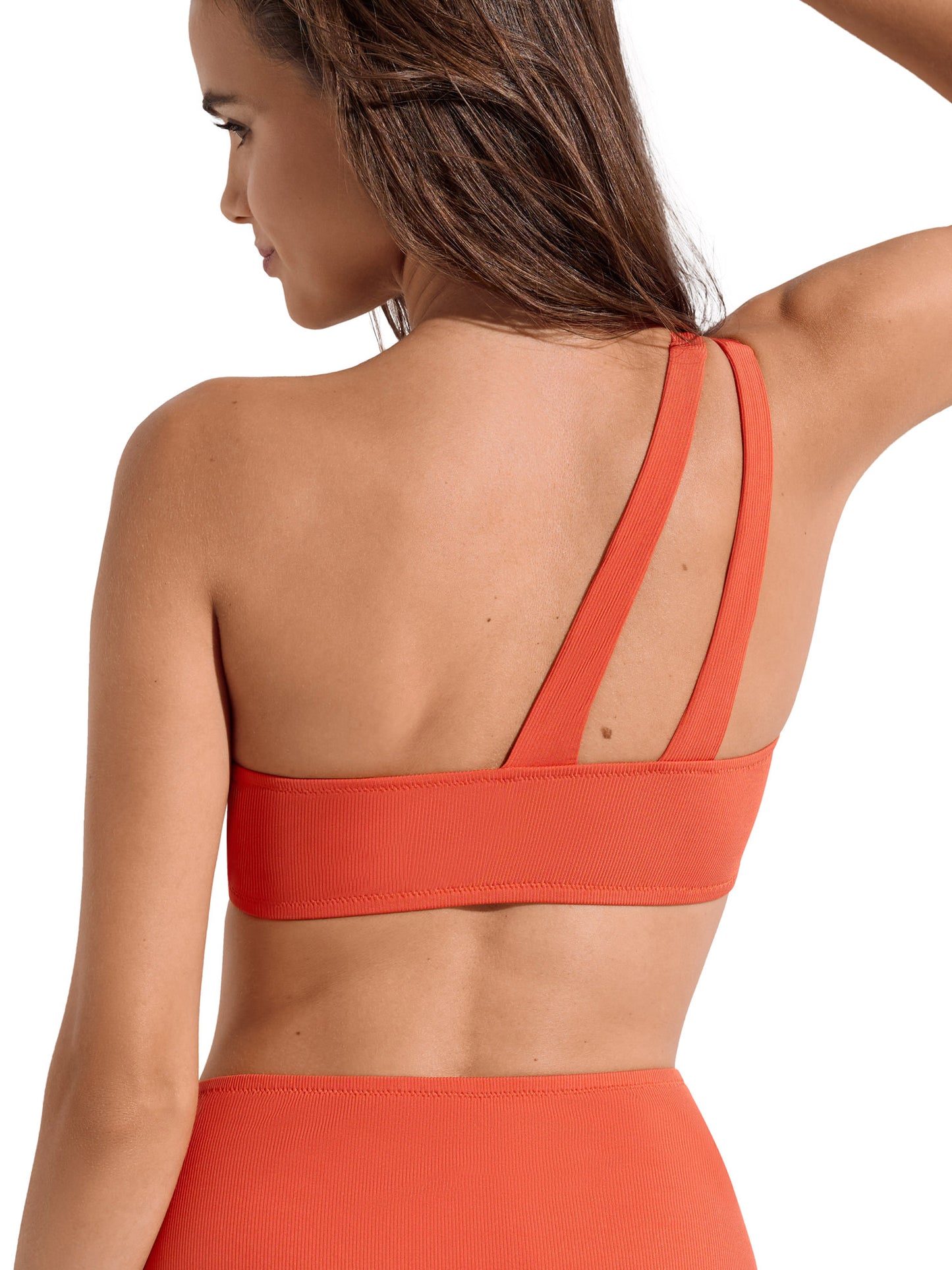 Haut maillot de bain brassière asymétrique sans armatures Normandie Lisca