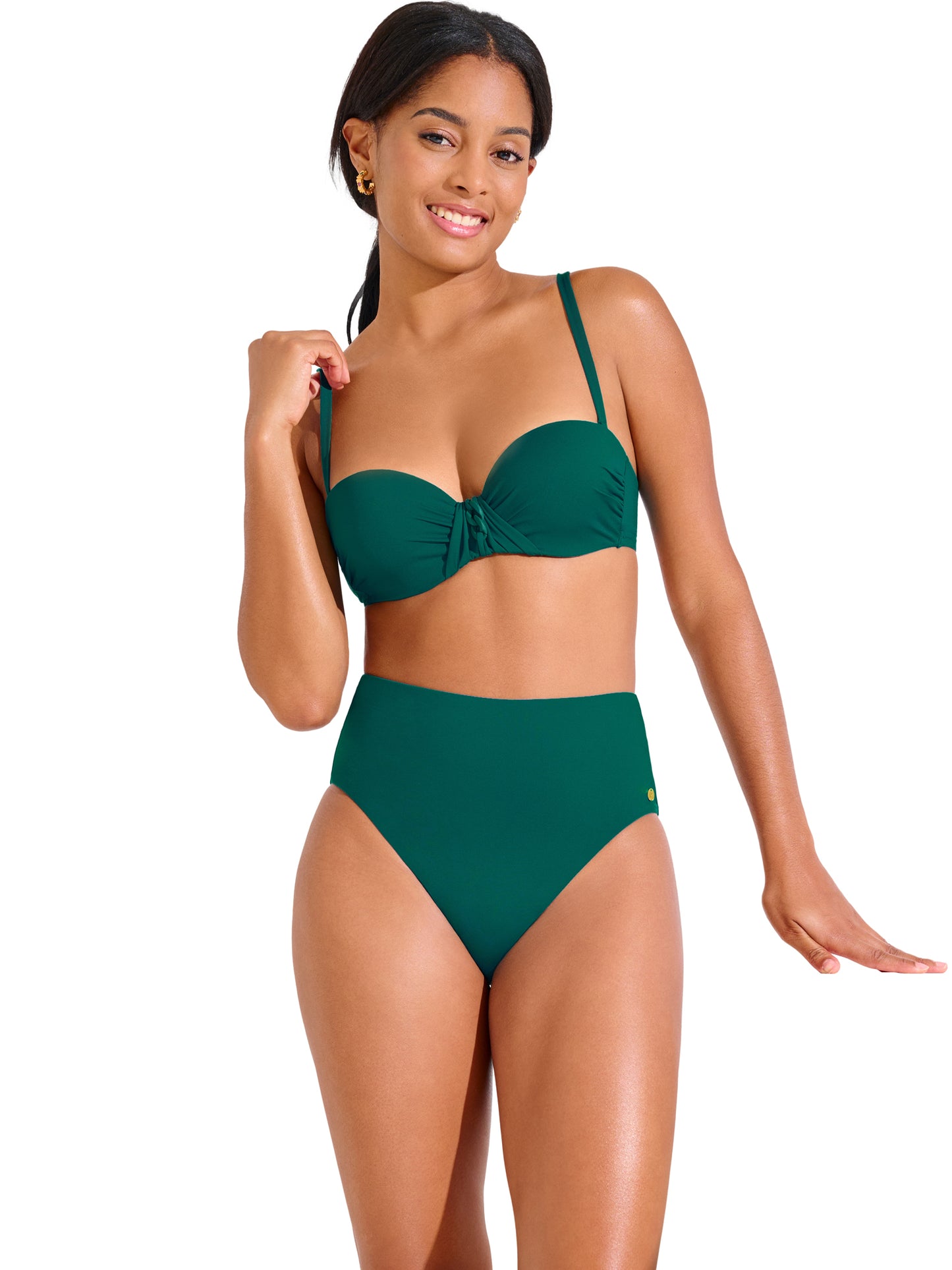 Haut maillot de bain bandeau balconnet préformé PALMA Lisca