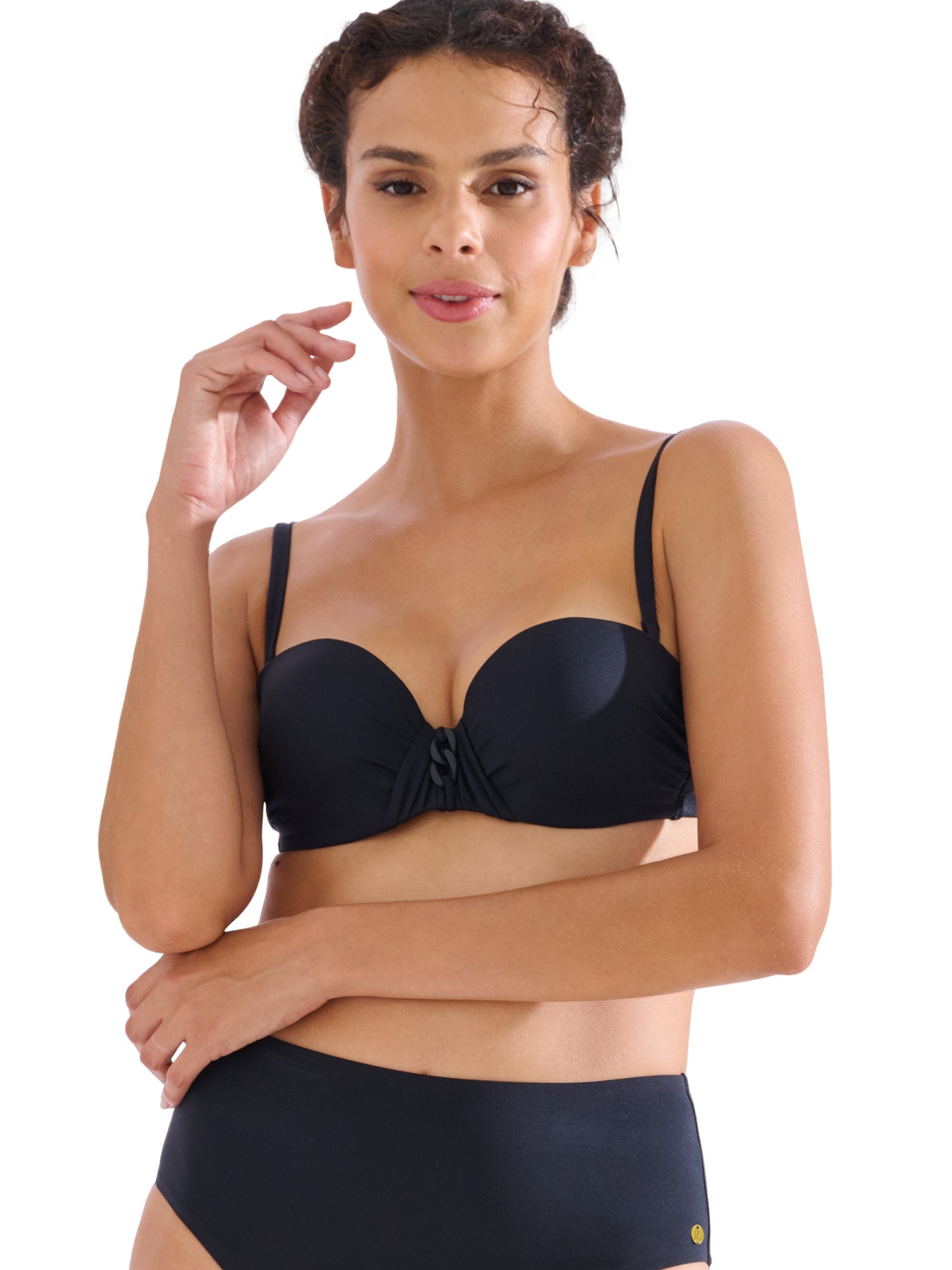 Haut maillot de bain bandeau balconnet préformé PALMA Lisca