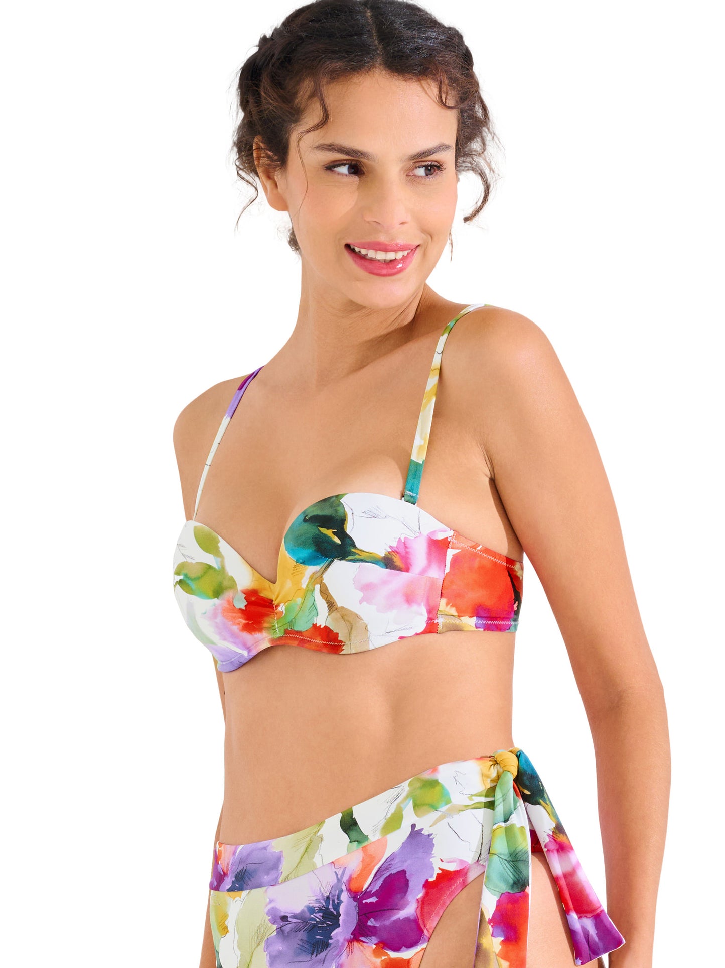Haut maillot de bain bandeau balconnet préformé ROMA Lisca