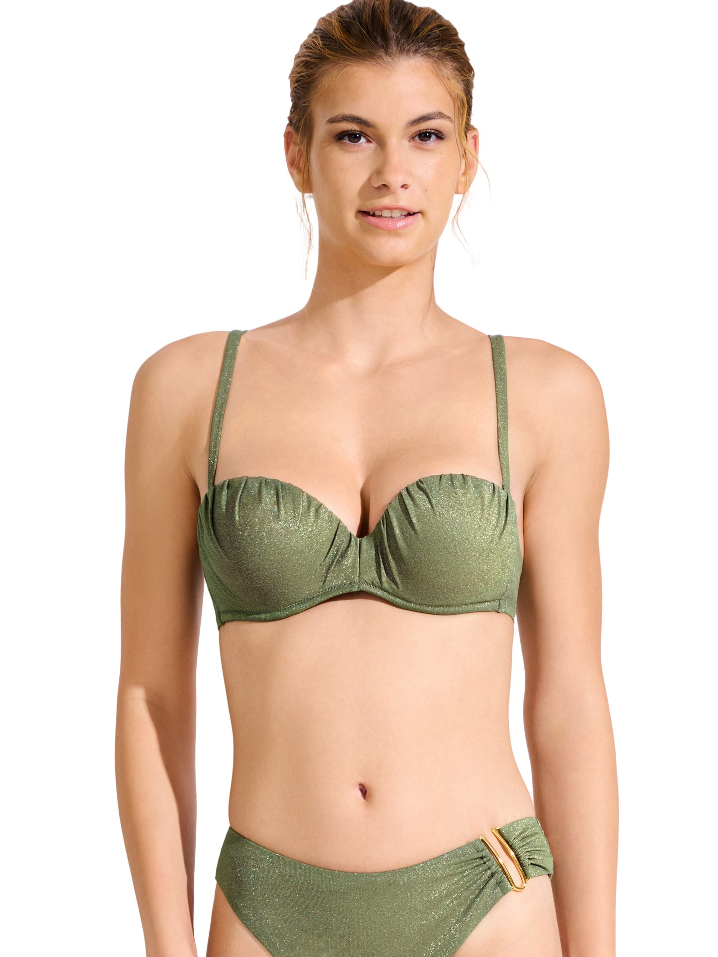 Haut maillot de bain bandeau balconnet préformé IMPERIA Lisca