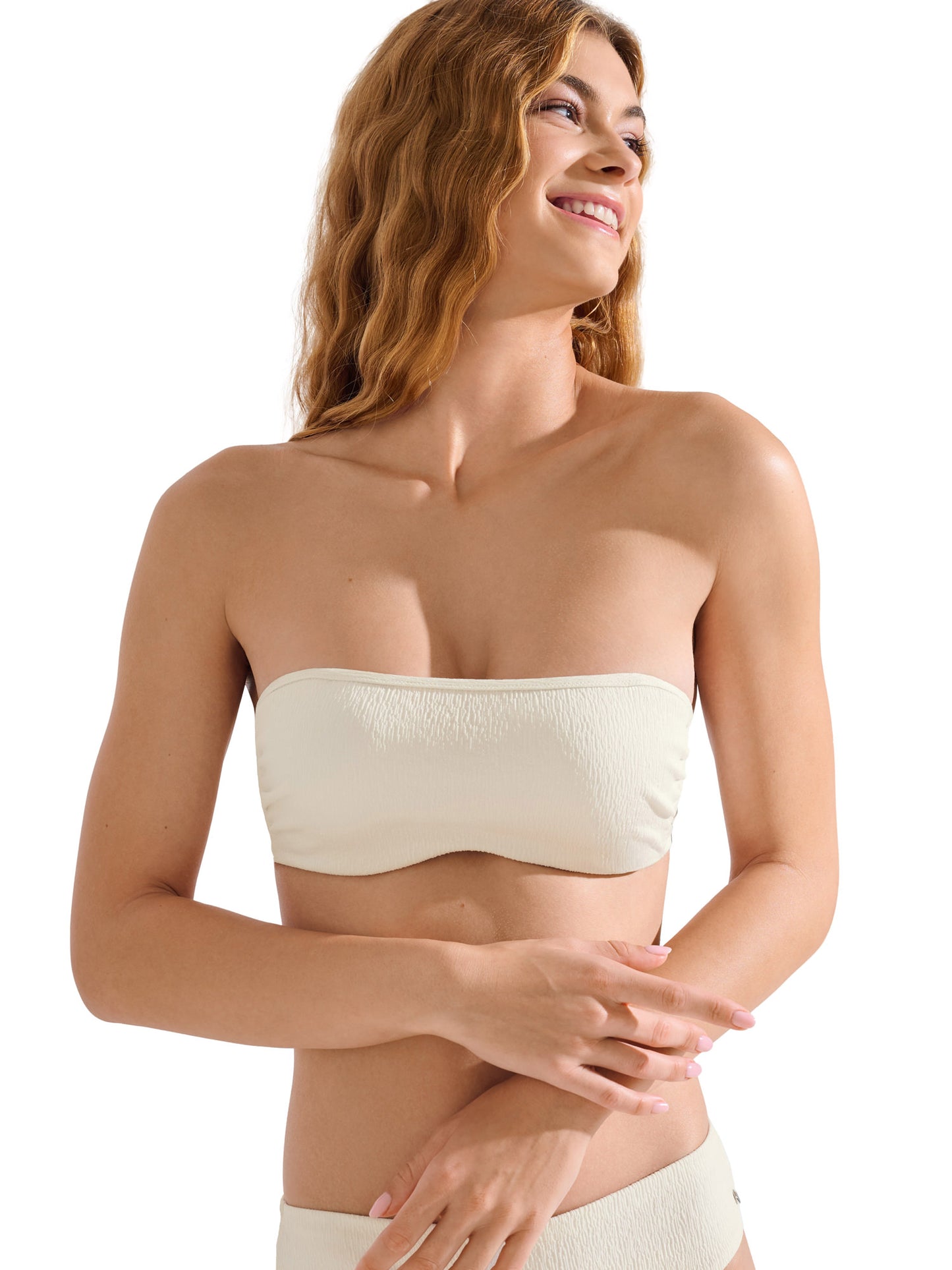 Haut maillot de bain bandeau balconnet préformé MALAGA Lisca