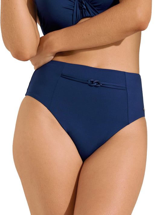 Bas maillot slip de bain échancré taille haute Palma Lisca