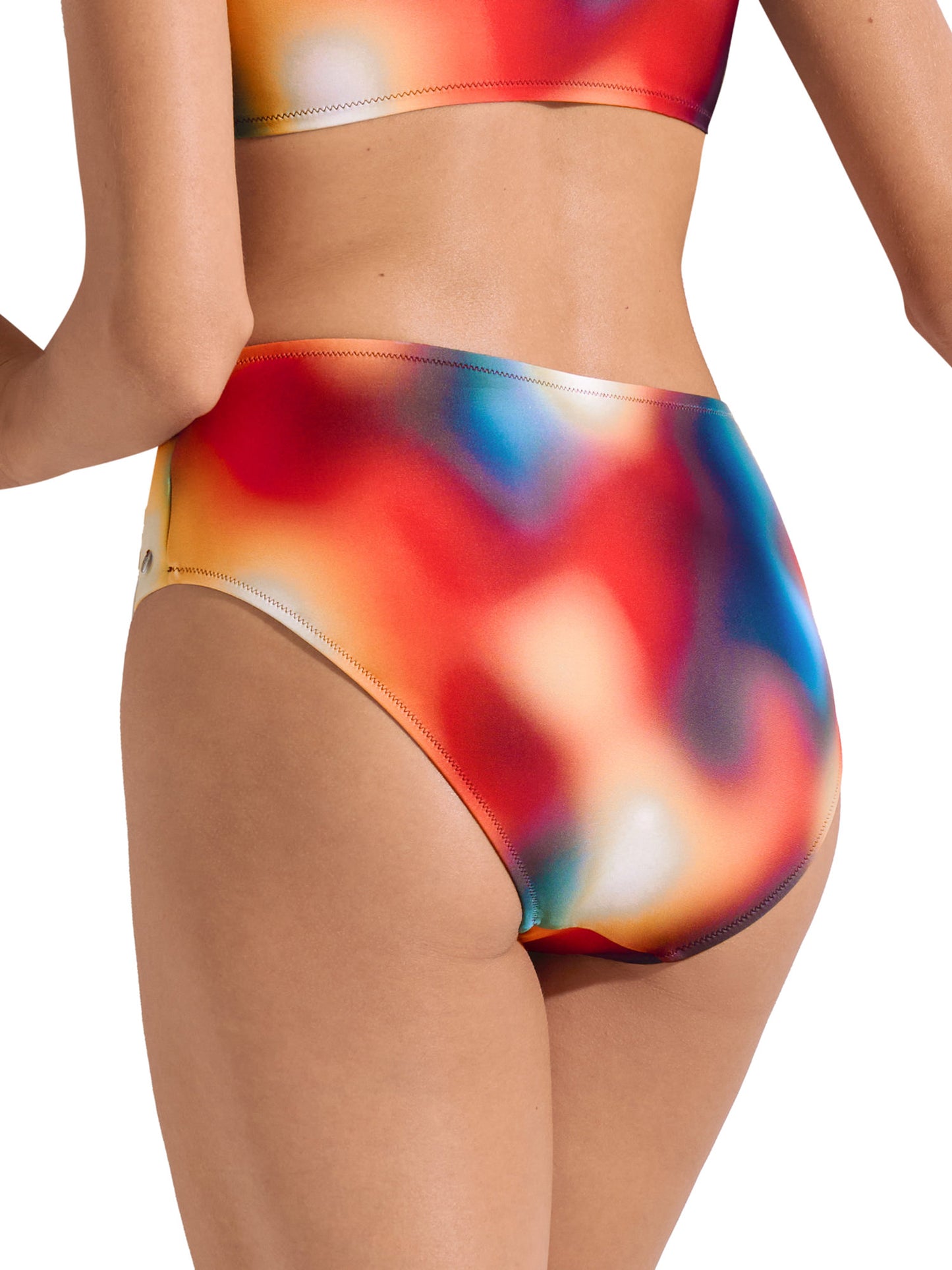 Bas maillot slip de bain échancré taille haute Olympia Lisca