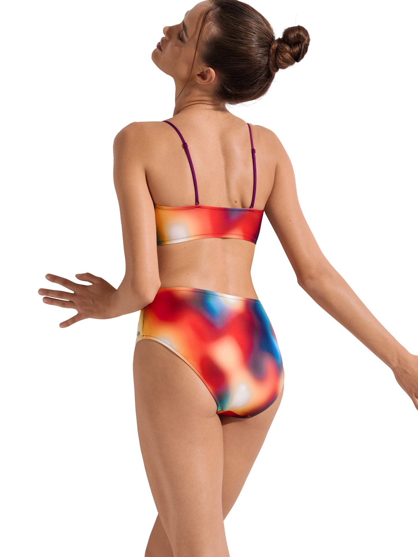Bas maillot slip de bain échancré taille haute Olympia Lisca
