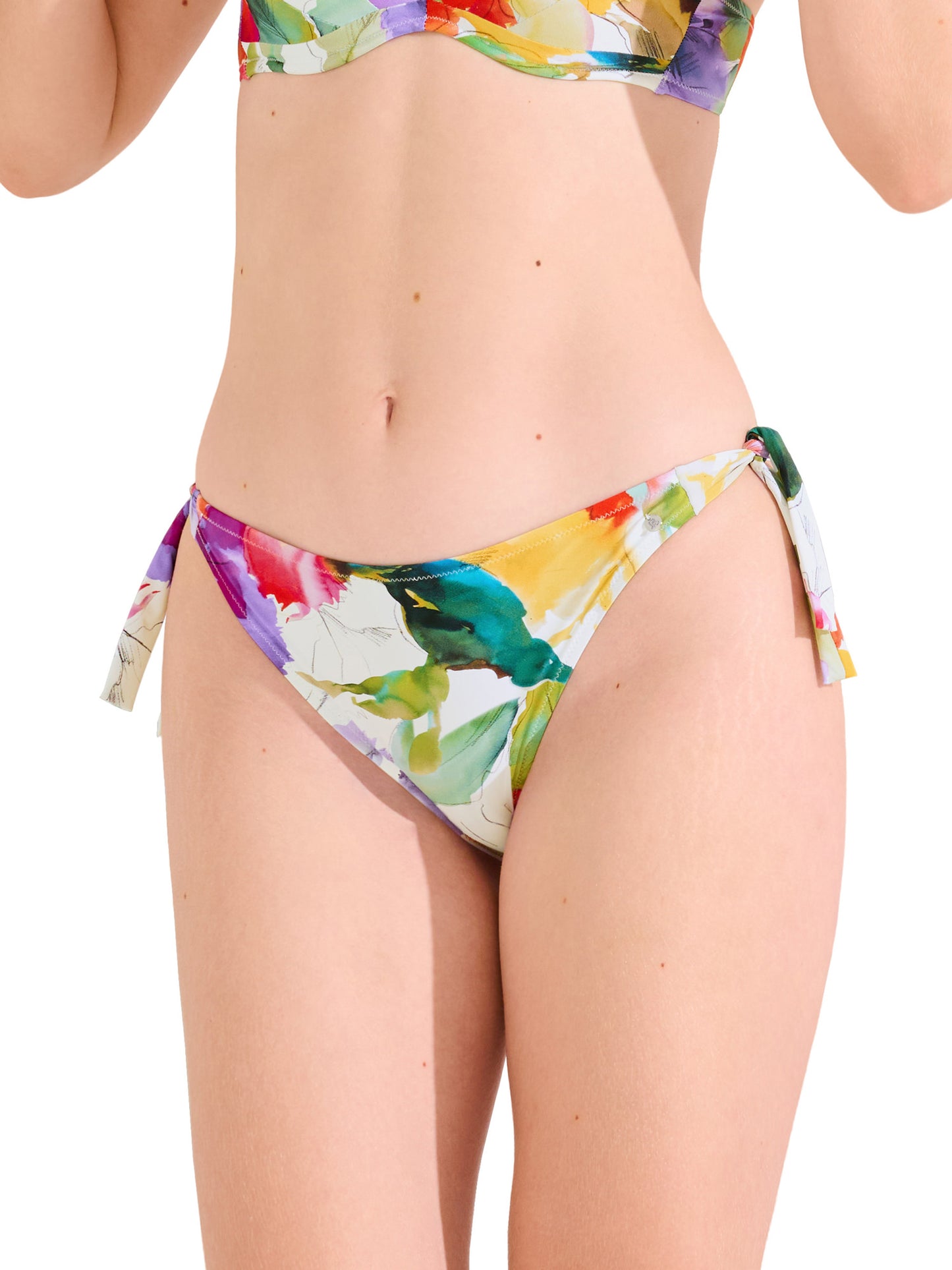 Bas maillot slip de bain à nouettes ROMA Lisca