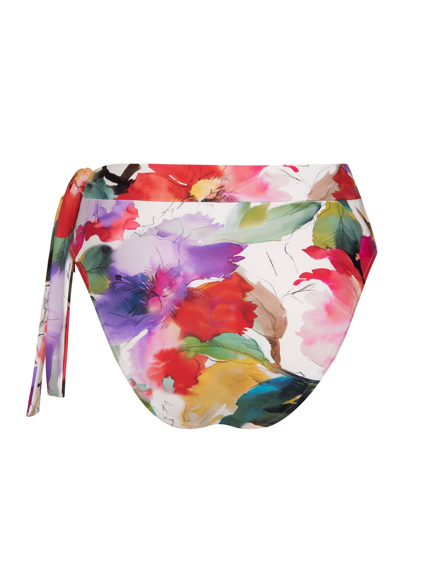 Bas maillot slip de bain échancré taille haute ROMA Lisca