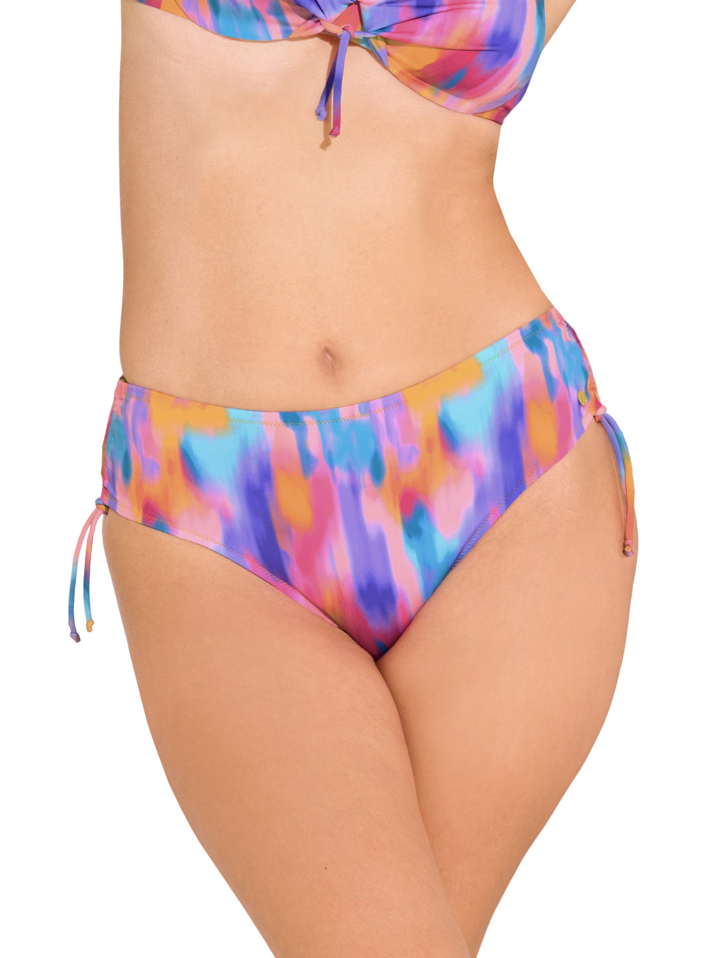 Bas maillot slip de bain côtés réglables JERSEY Lisca Cheek