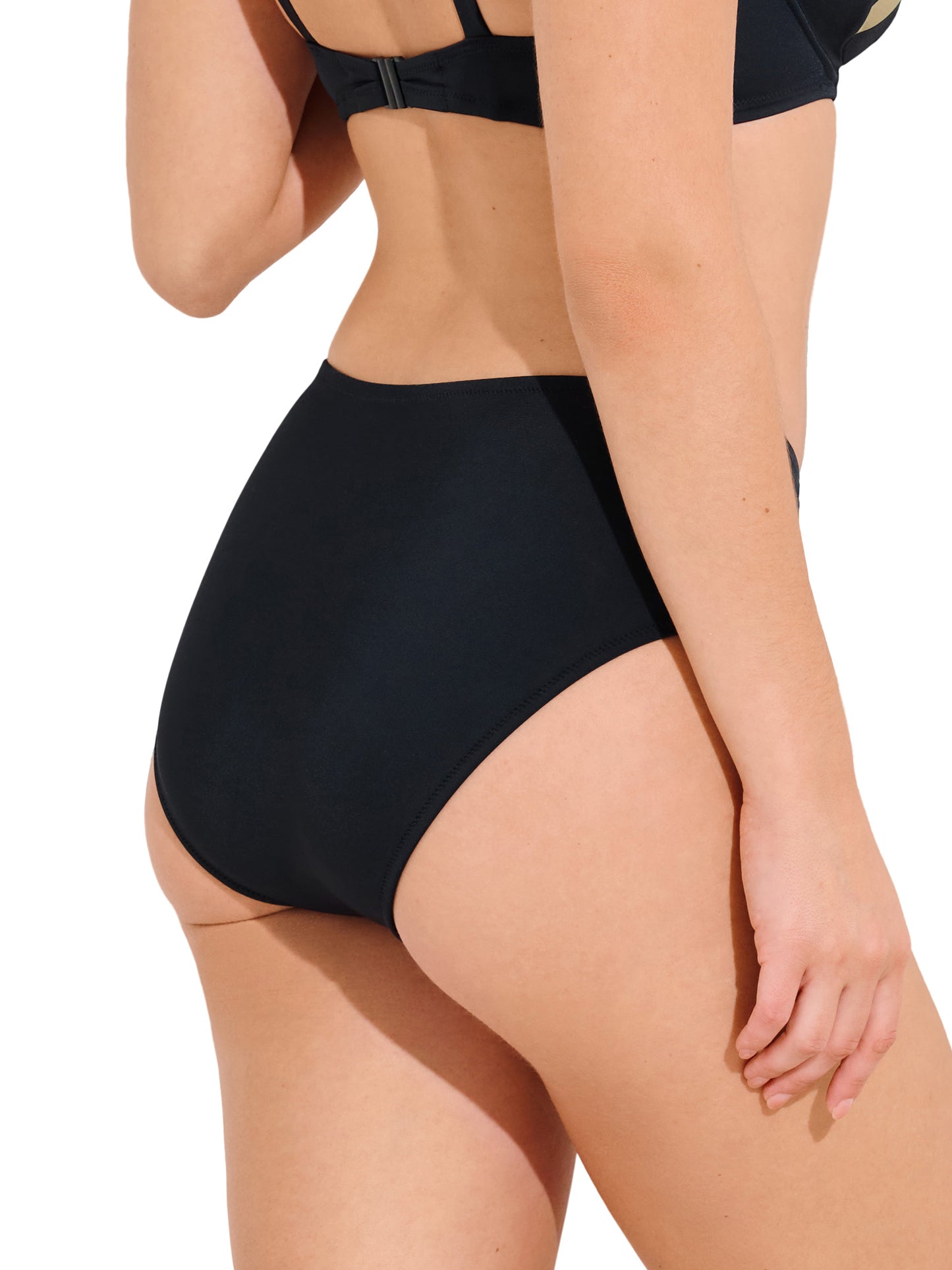 Bas maillot slip de bain taille haute gainant VALENCIA Lisca