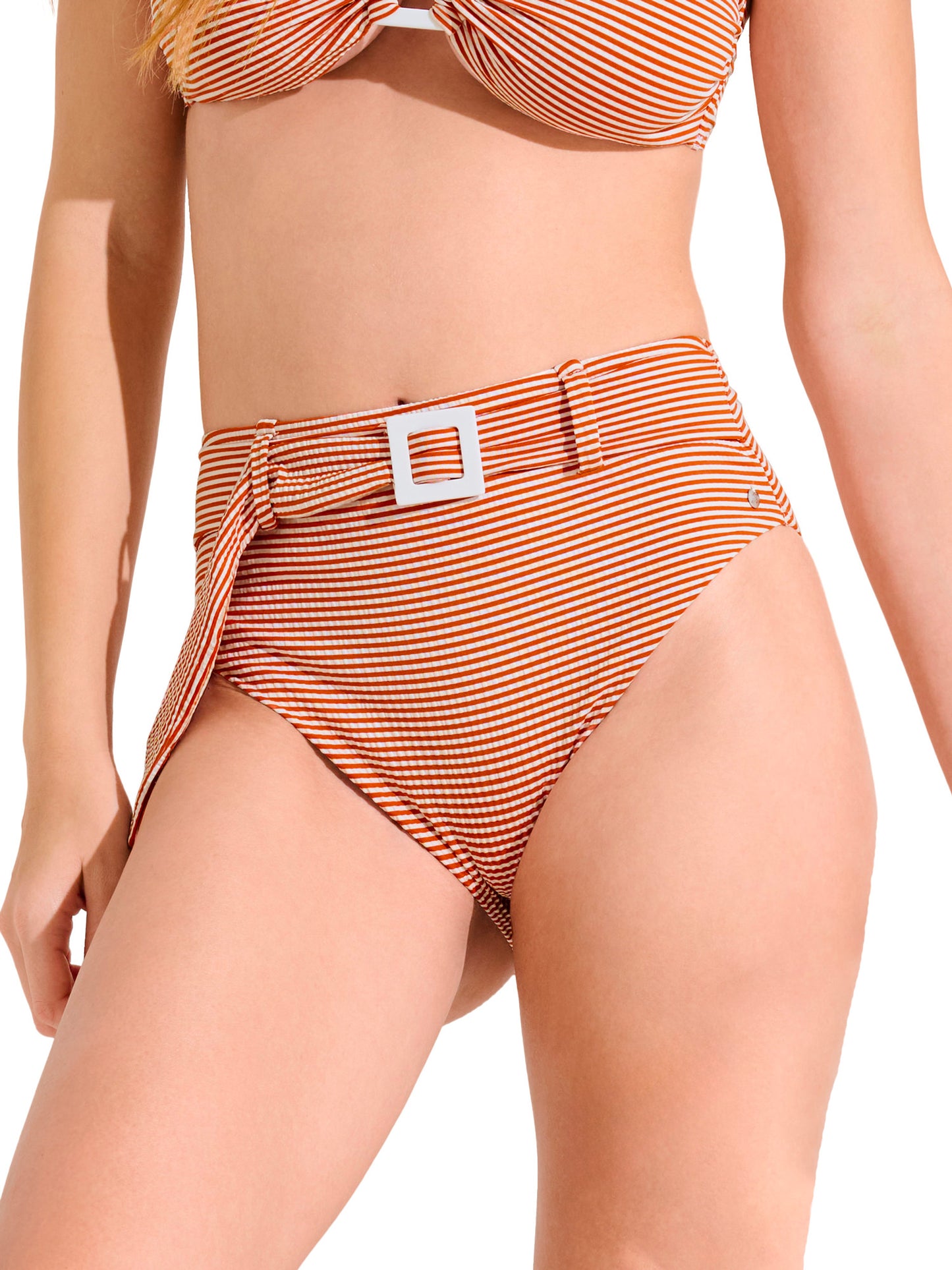 Bas maillot slip de bain échancré taille haute LASCARI Lisca