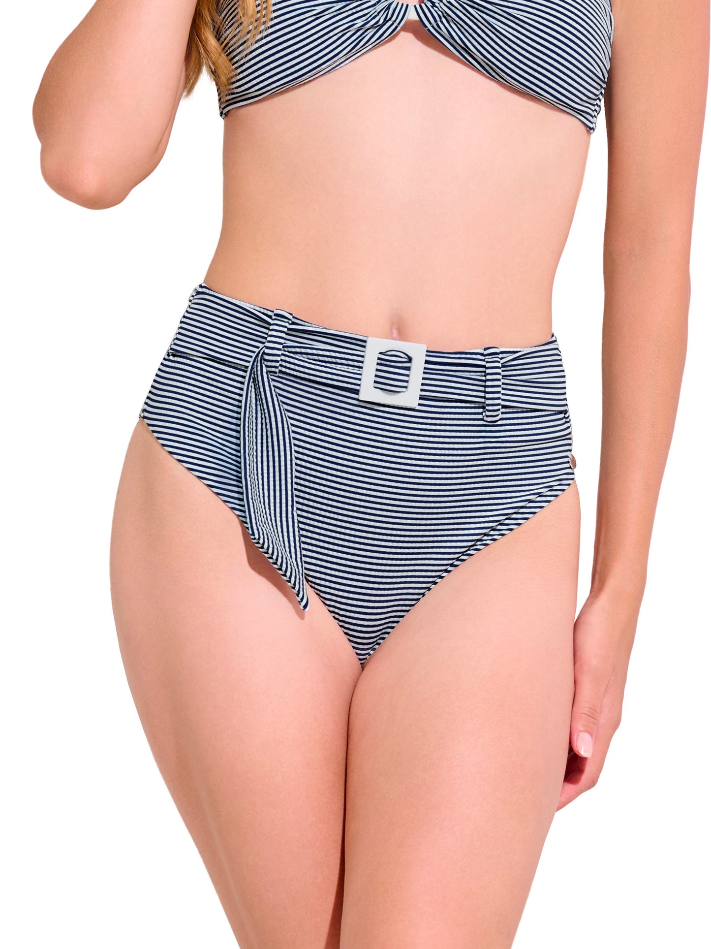 Bas maillot slip de bain échancré taille haute LASCARI Lisca