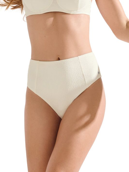 Bas maillot slip de bain échancré taille haute MALAGA Lisca