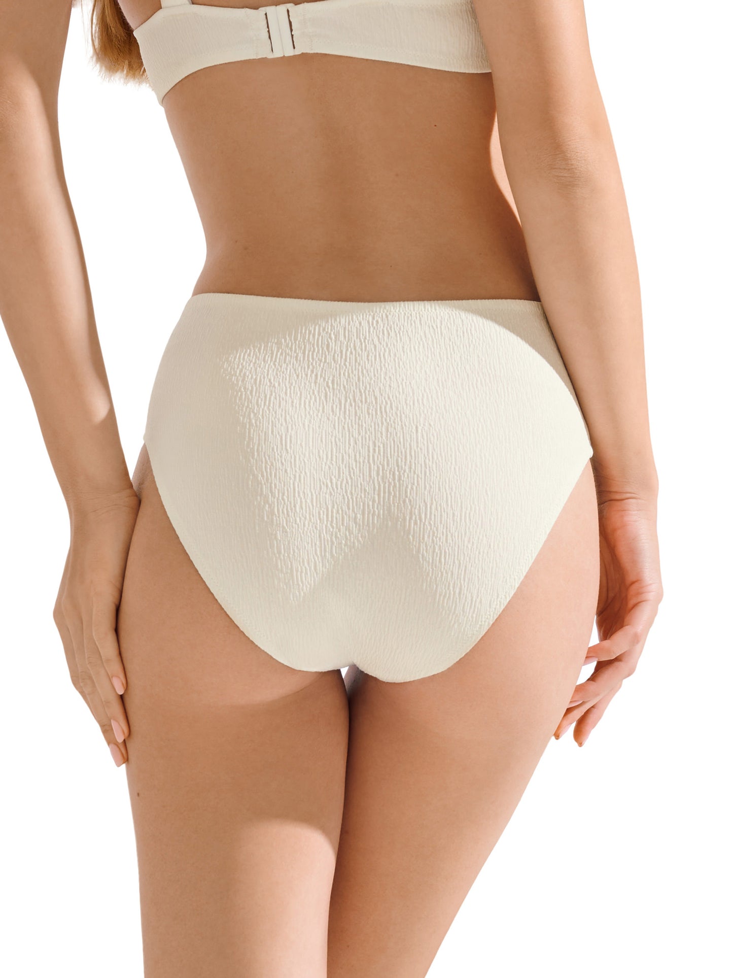 Bas maillot slip de bain échancré taille haute MALAGA Lisca