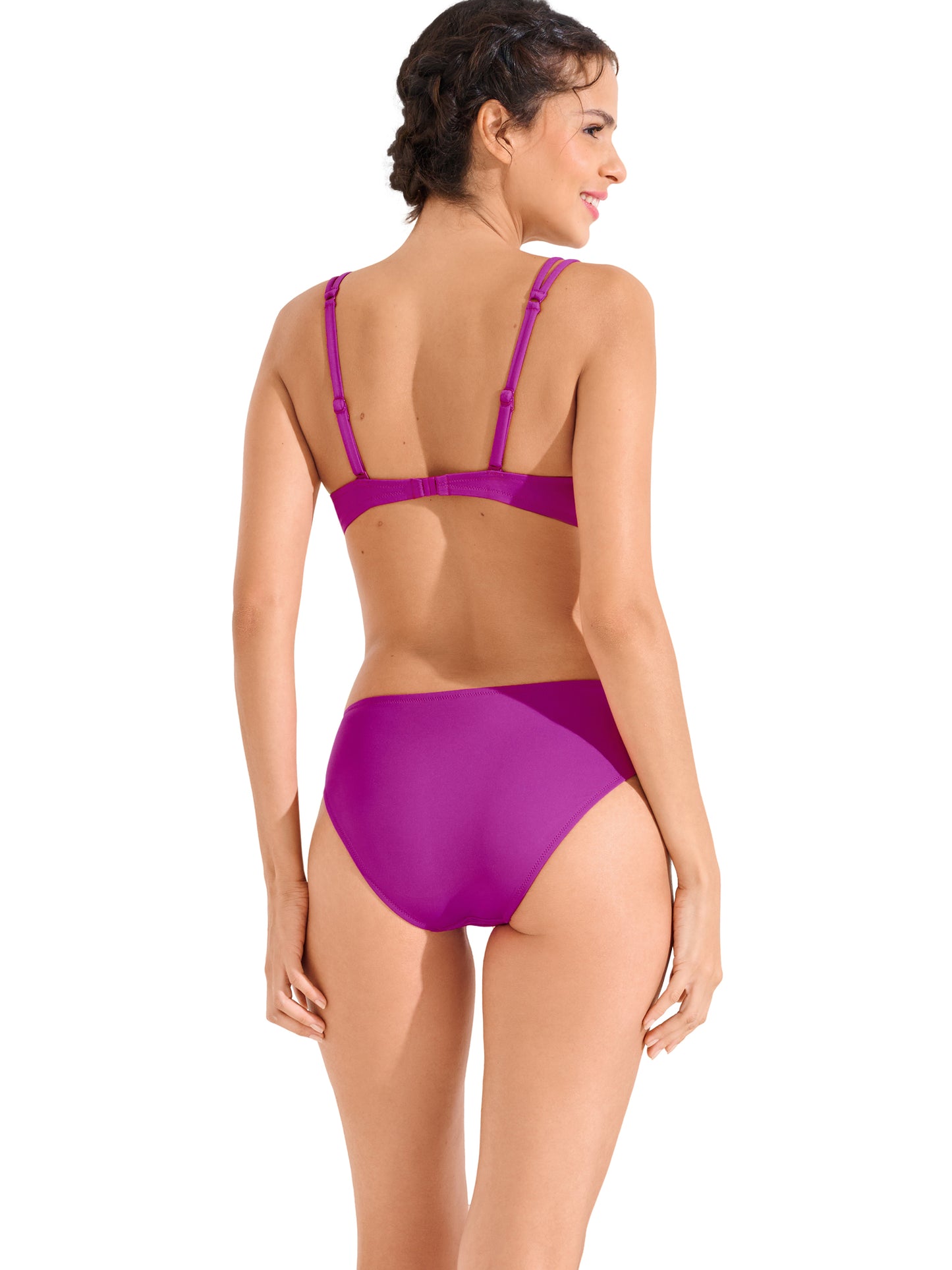 Bas maillot slip de bain taille haute SORRENTO Lisca