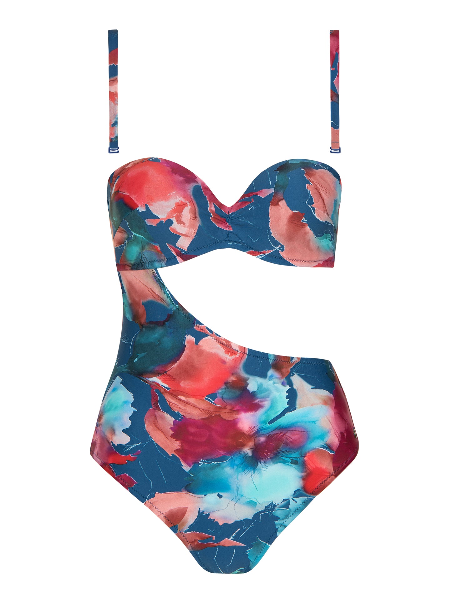 Maillot de bain une pièce préformé asymétrique ROMA Lisca