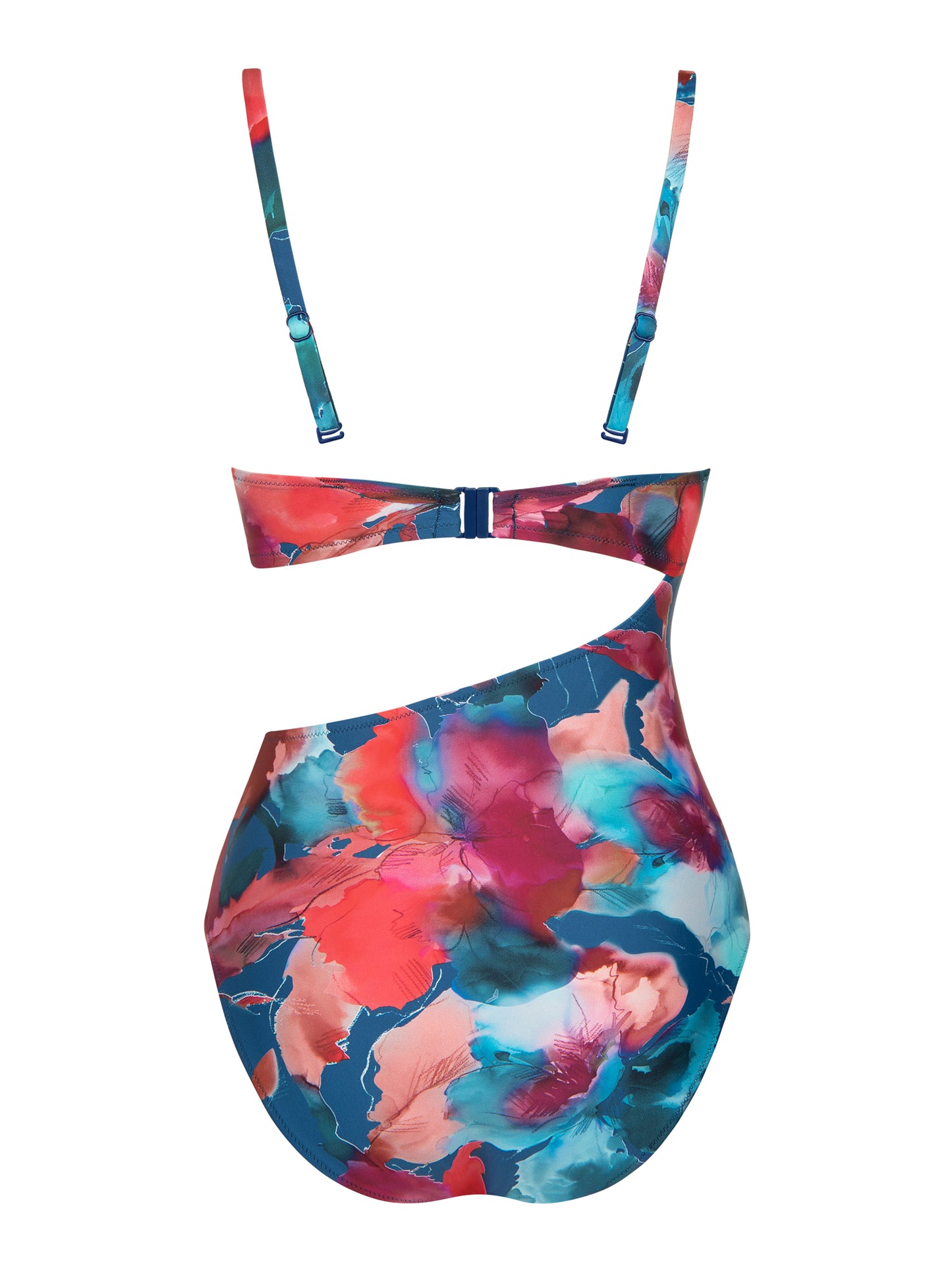 Maillot de bain une pièce préformé asymétrique ROMA Lisca