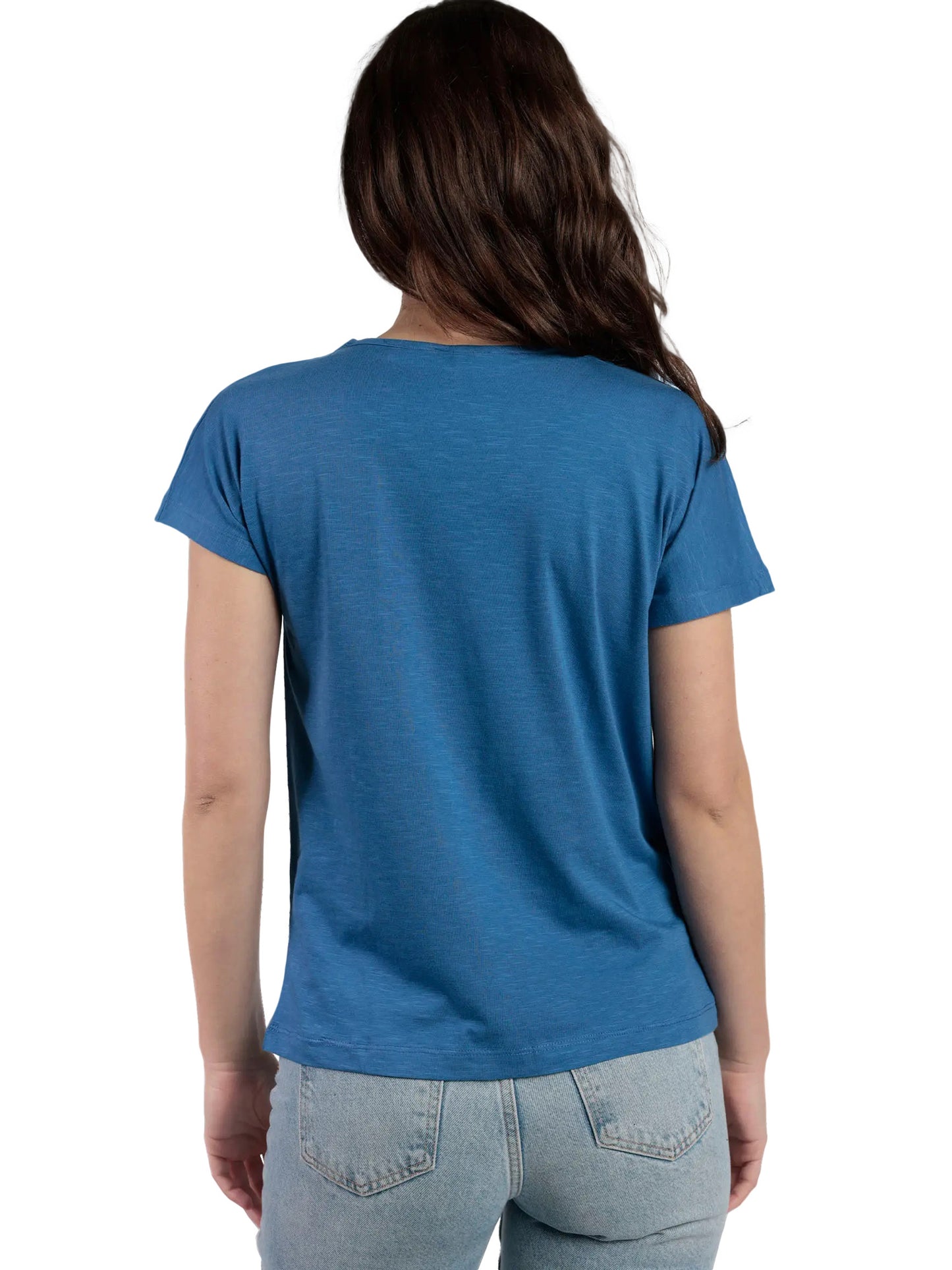 T-shirt manches courtes col V Mexico Admas
