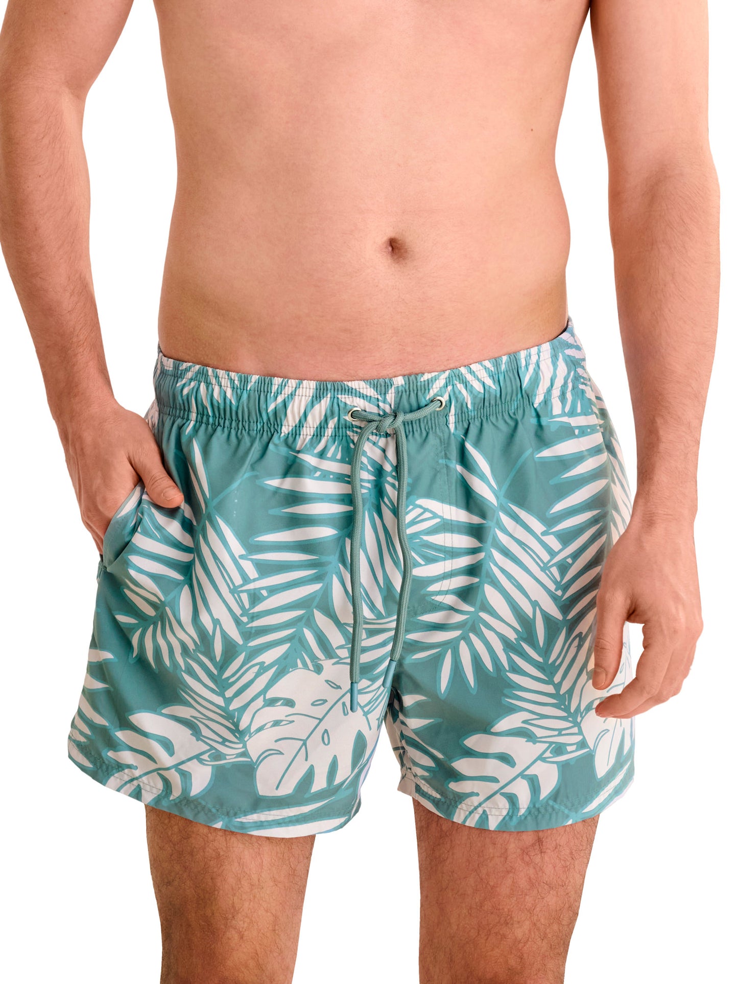 Short de bain palmier Men Swimwear Lisca