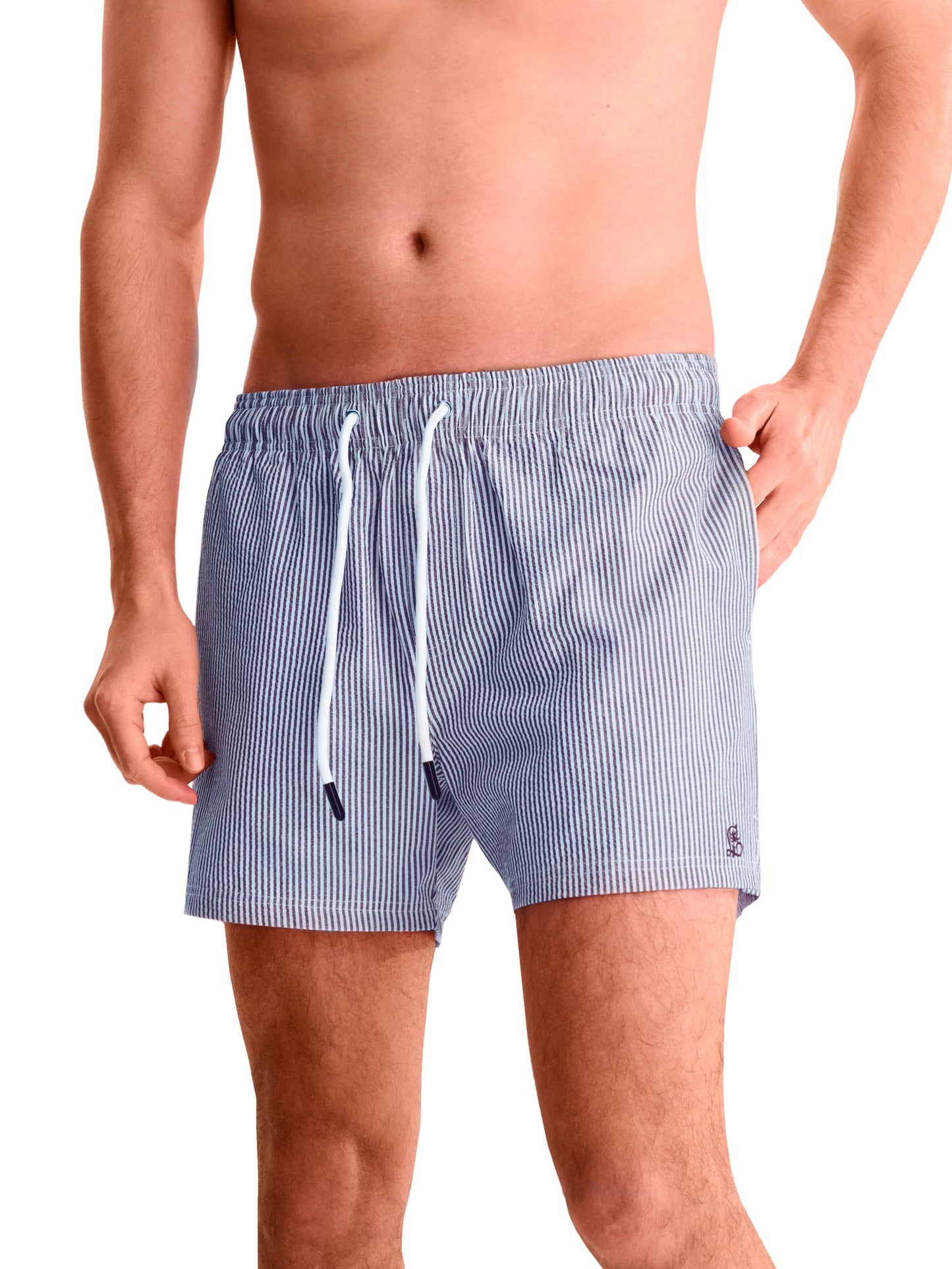 Short de bain à rayures Men Swimwear Lisca