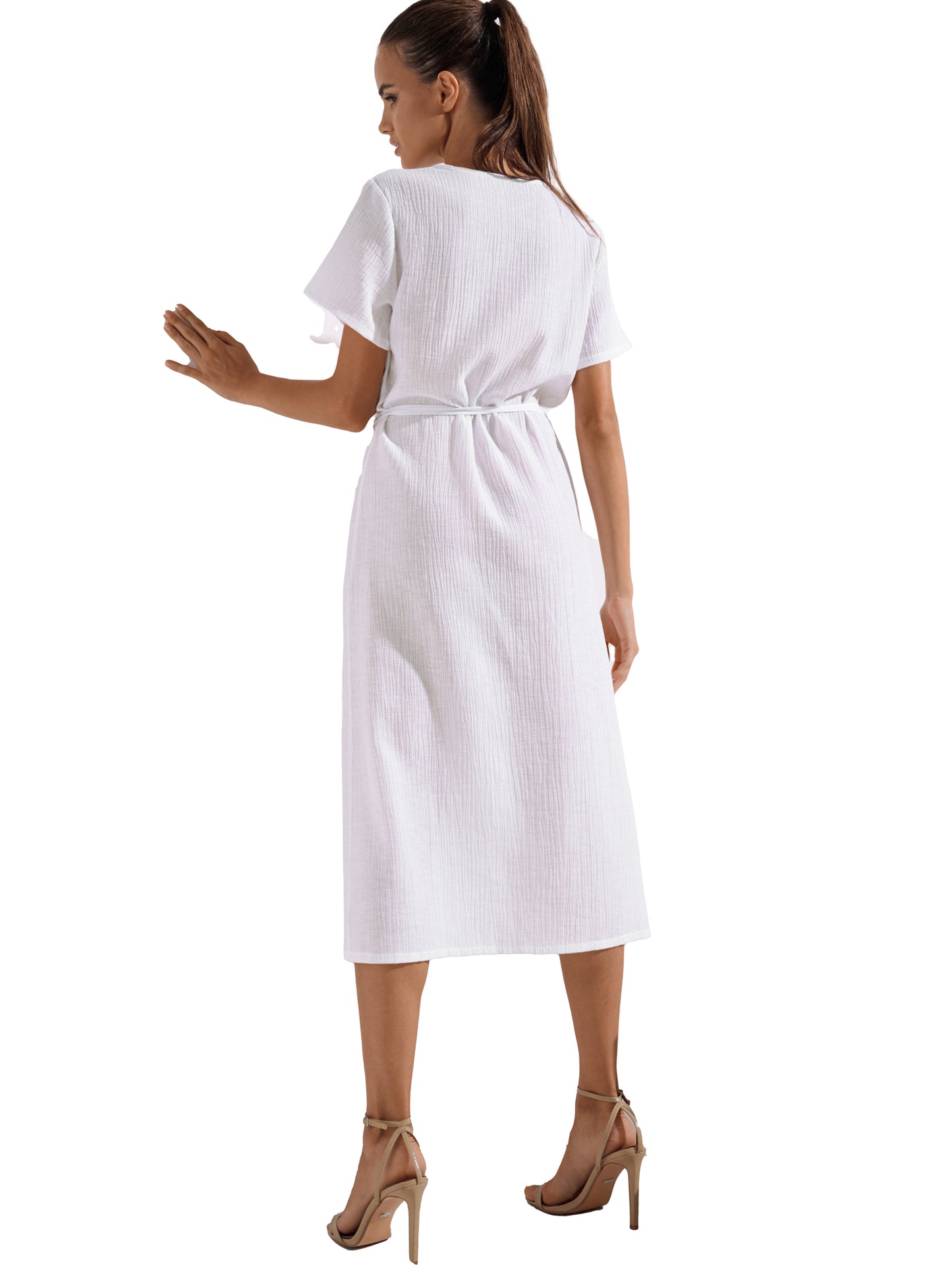 Robe longue de plage Normandie Lisca