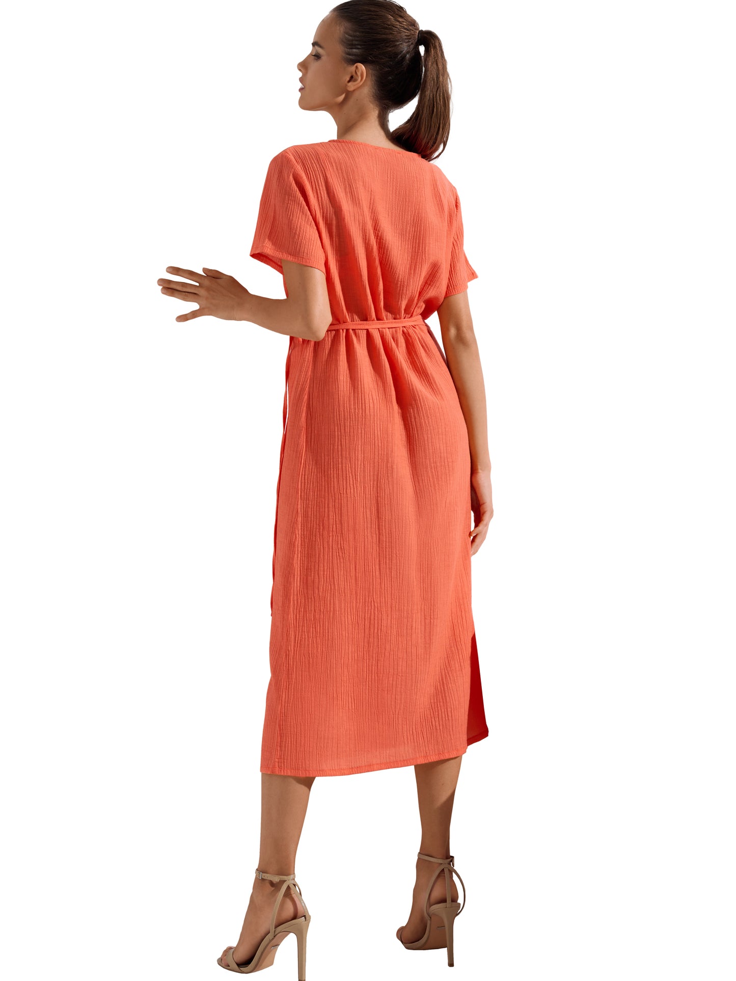 Robe longue de plage Normandie Lisca