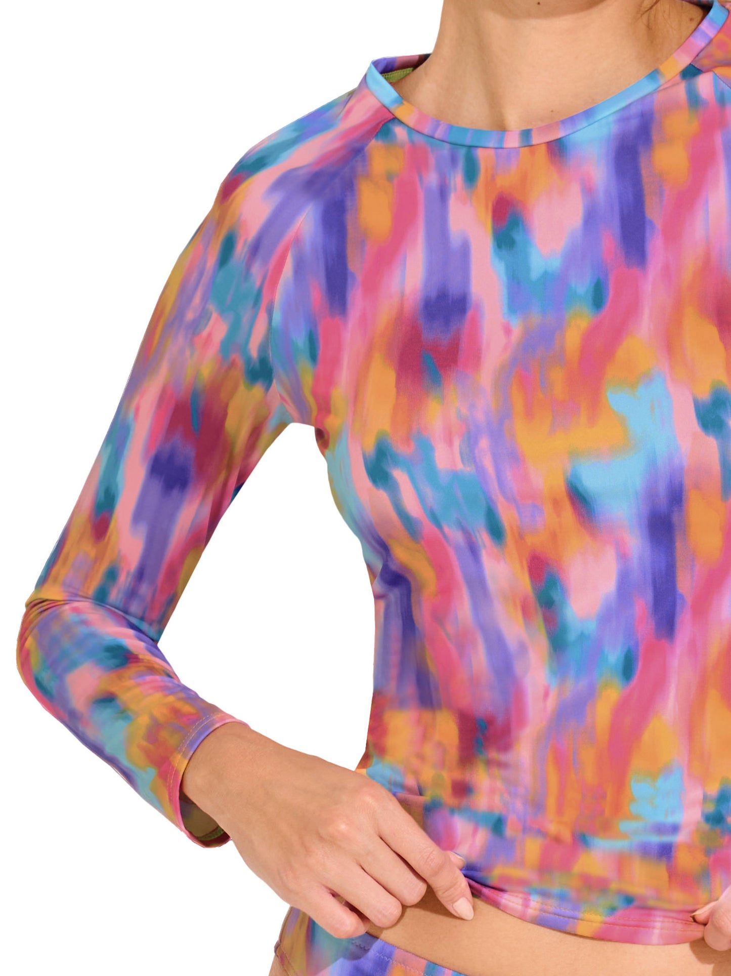 Haut maillot bain t-shirt de plage JERSEY Lisca Cheek