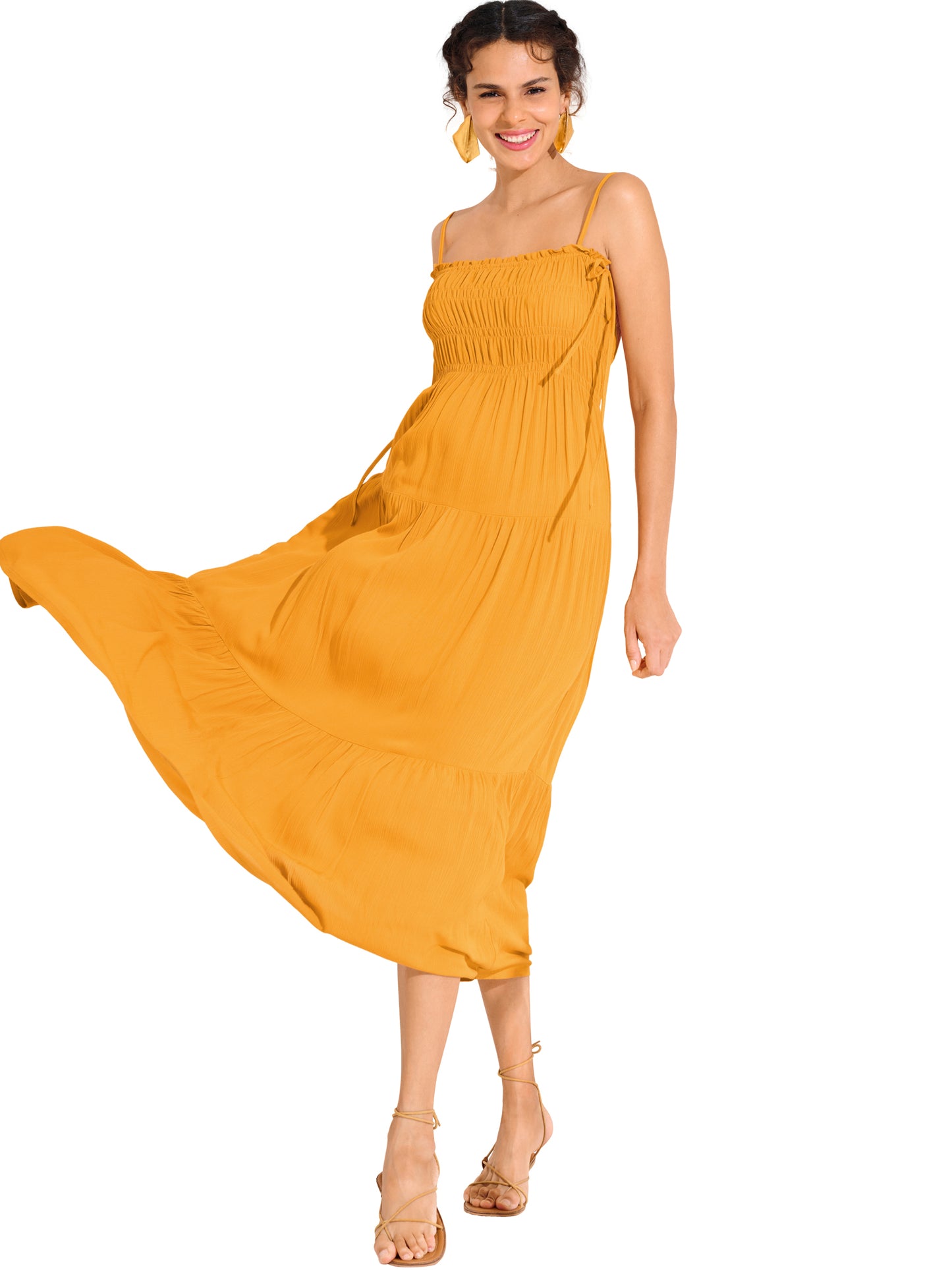 Robe longue estivale KARPATHOS Lisca Cheek