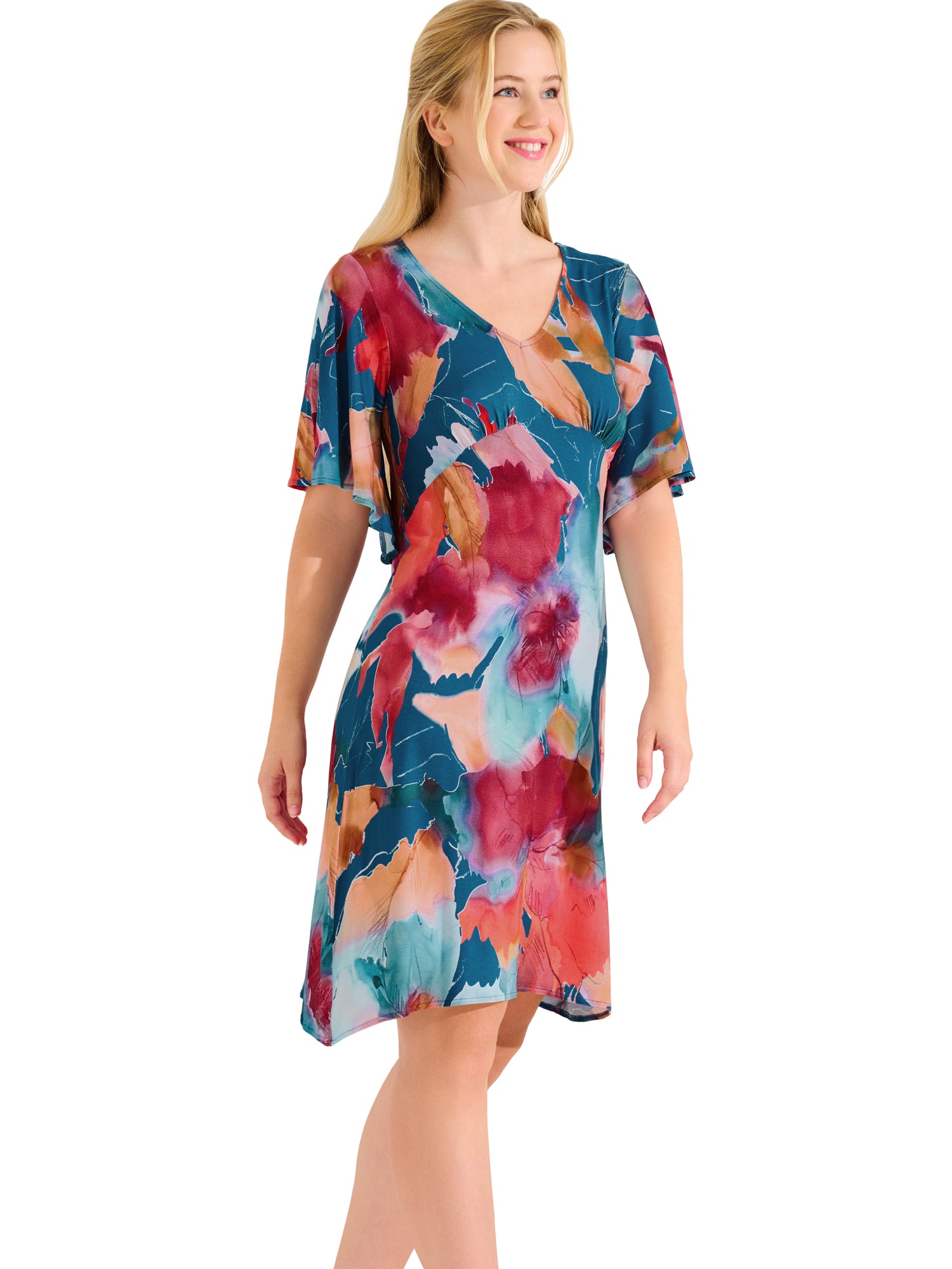 Robe estivale manches courtes ROMA Lisca – VOS BELLES FORMES