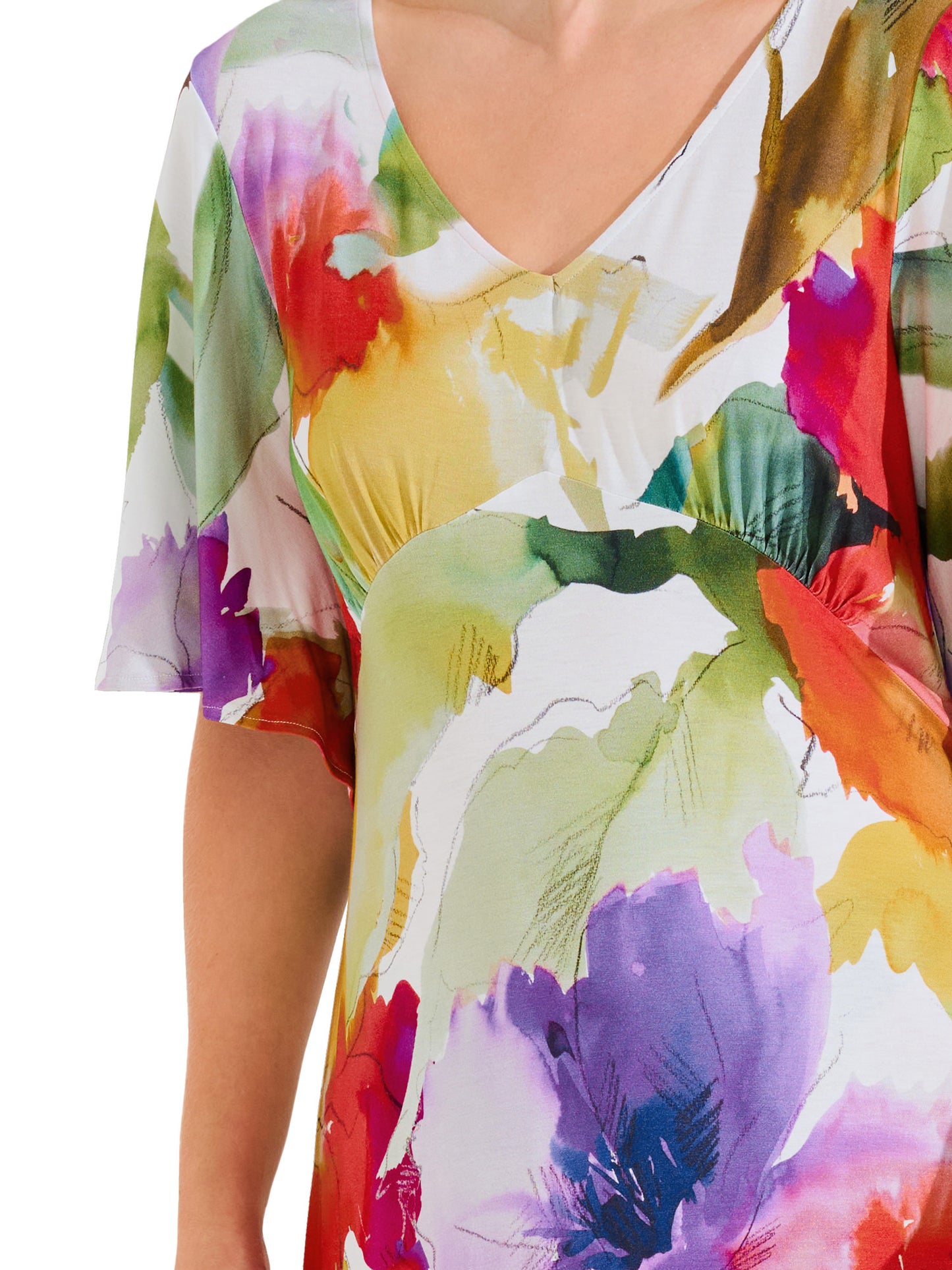Robe estivale manches courtes ROMA Lisca