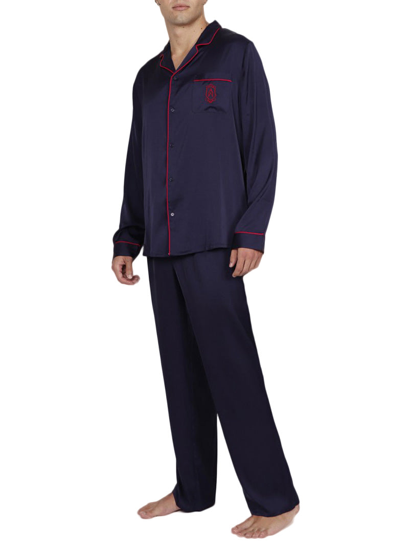 Pyjama satin pantalon chemise Classic Admas