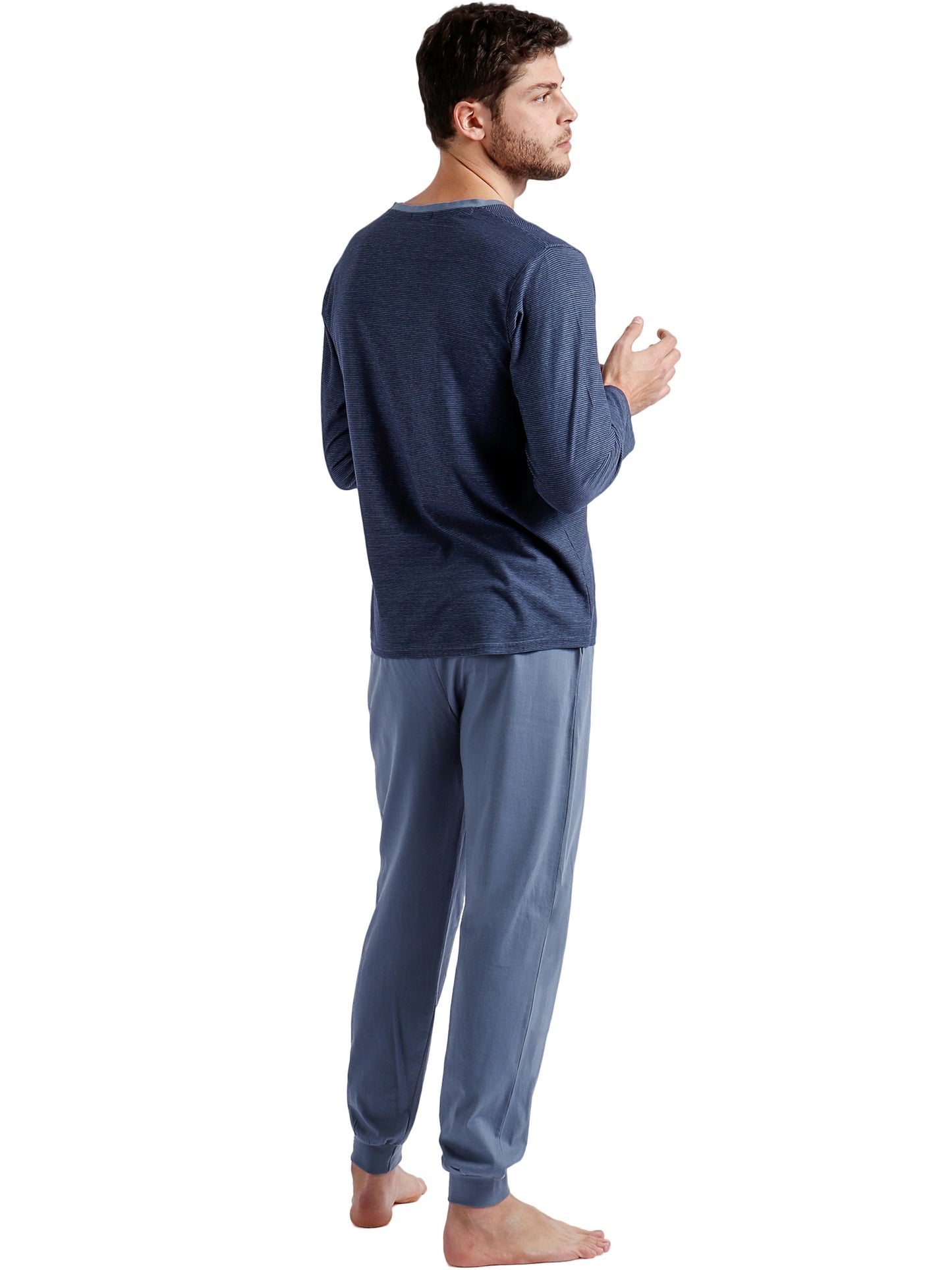 Pyjama tenue d'intérieur pantalon et haut Azure A Antonio Miro Admas