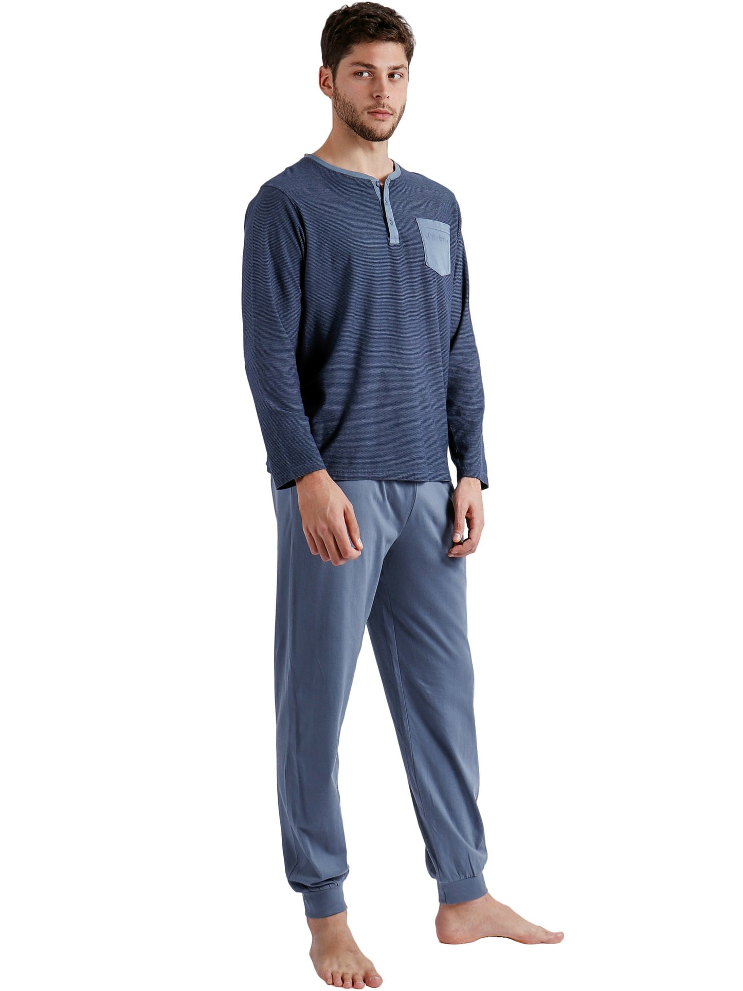 Pyjama tenue d'intérieur pantalon et haut Azure A Antonio Miro Admas