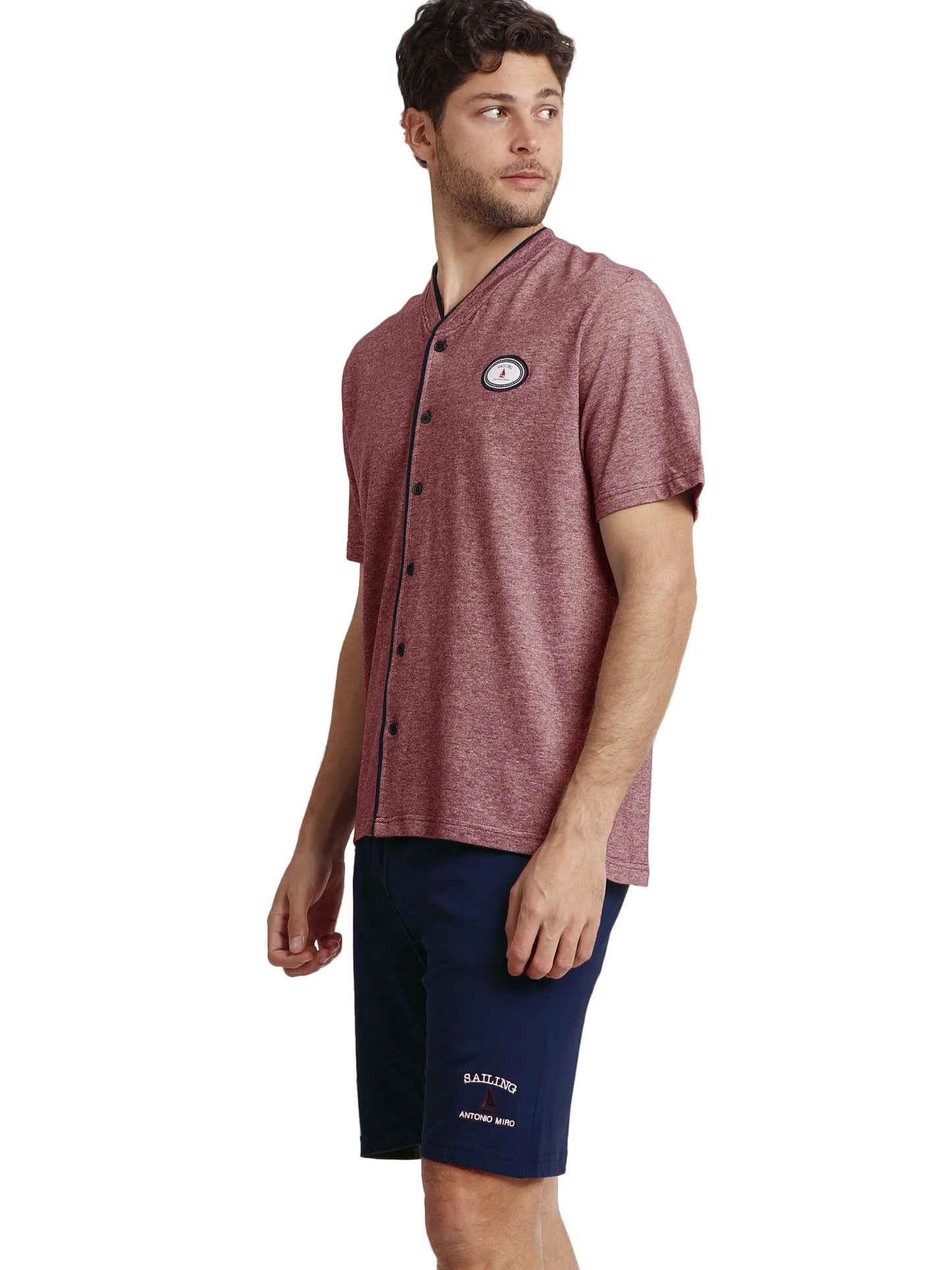 Pyjama short chemise Sailing Antonio Miro Admas
