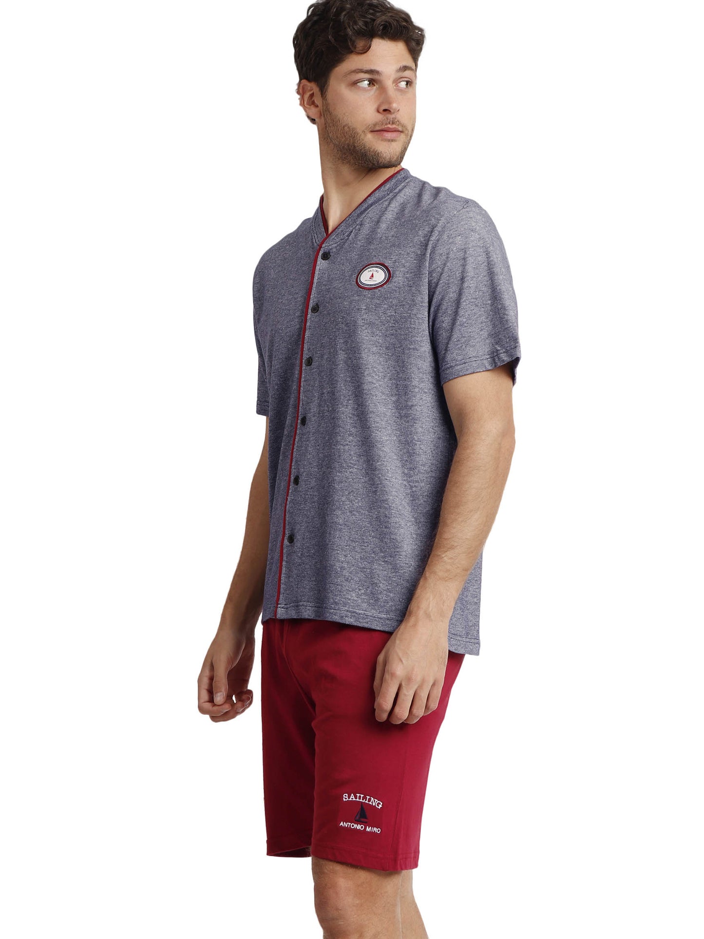 Pyjama short chemise Sailing Antonio Miro Admas